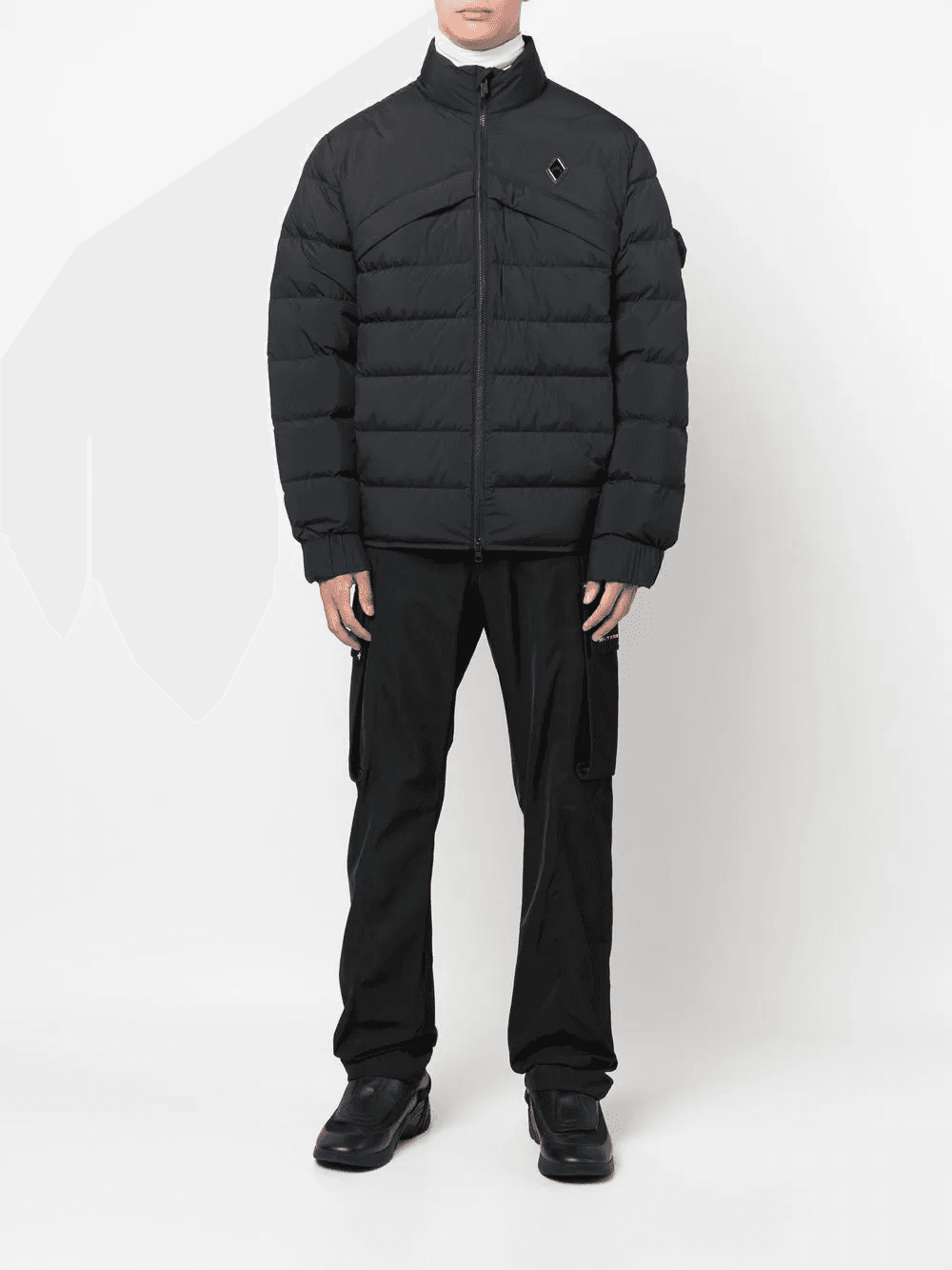 logo-print padded jacket — Image 5