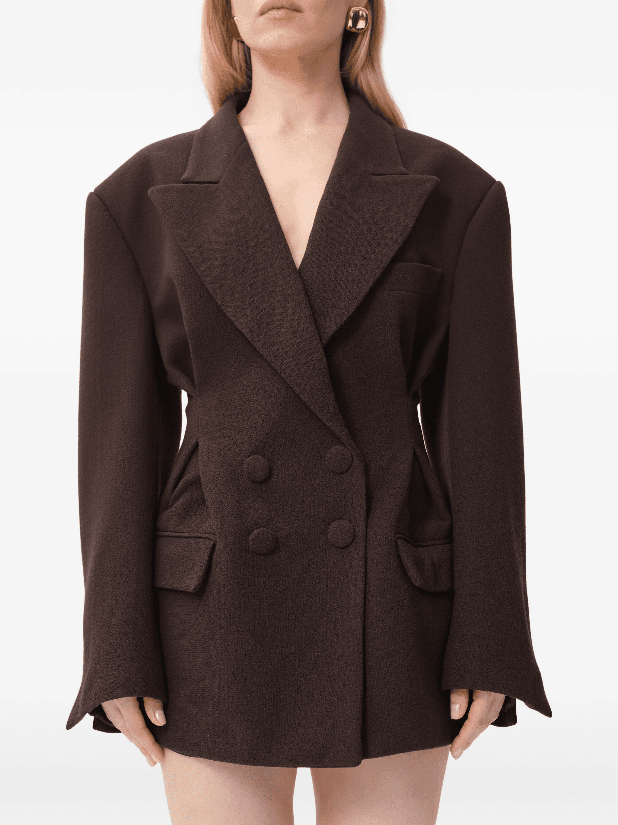 Still double-breasted blazer - Image 1