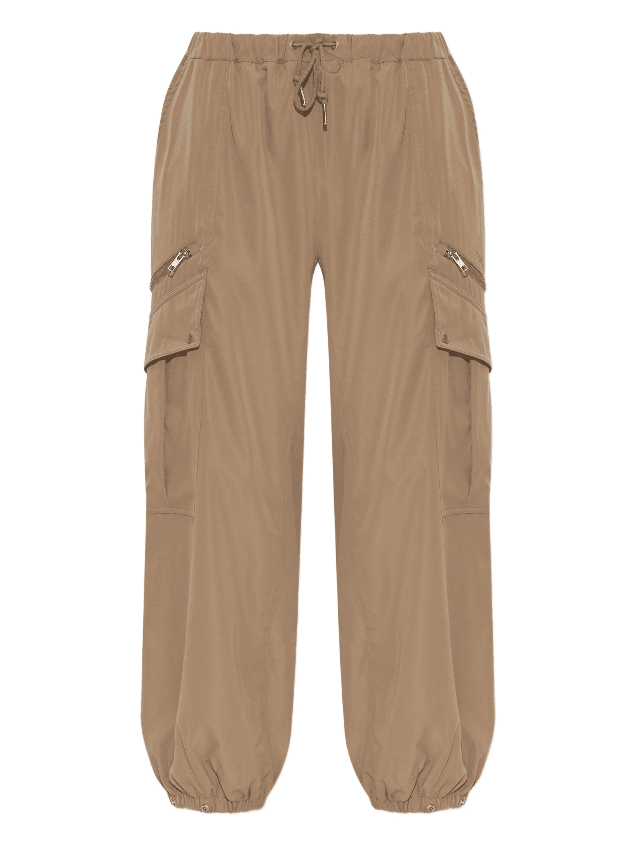 drawstring cargo-pocket trousers - Image 1