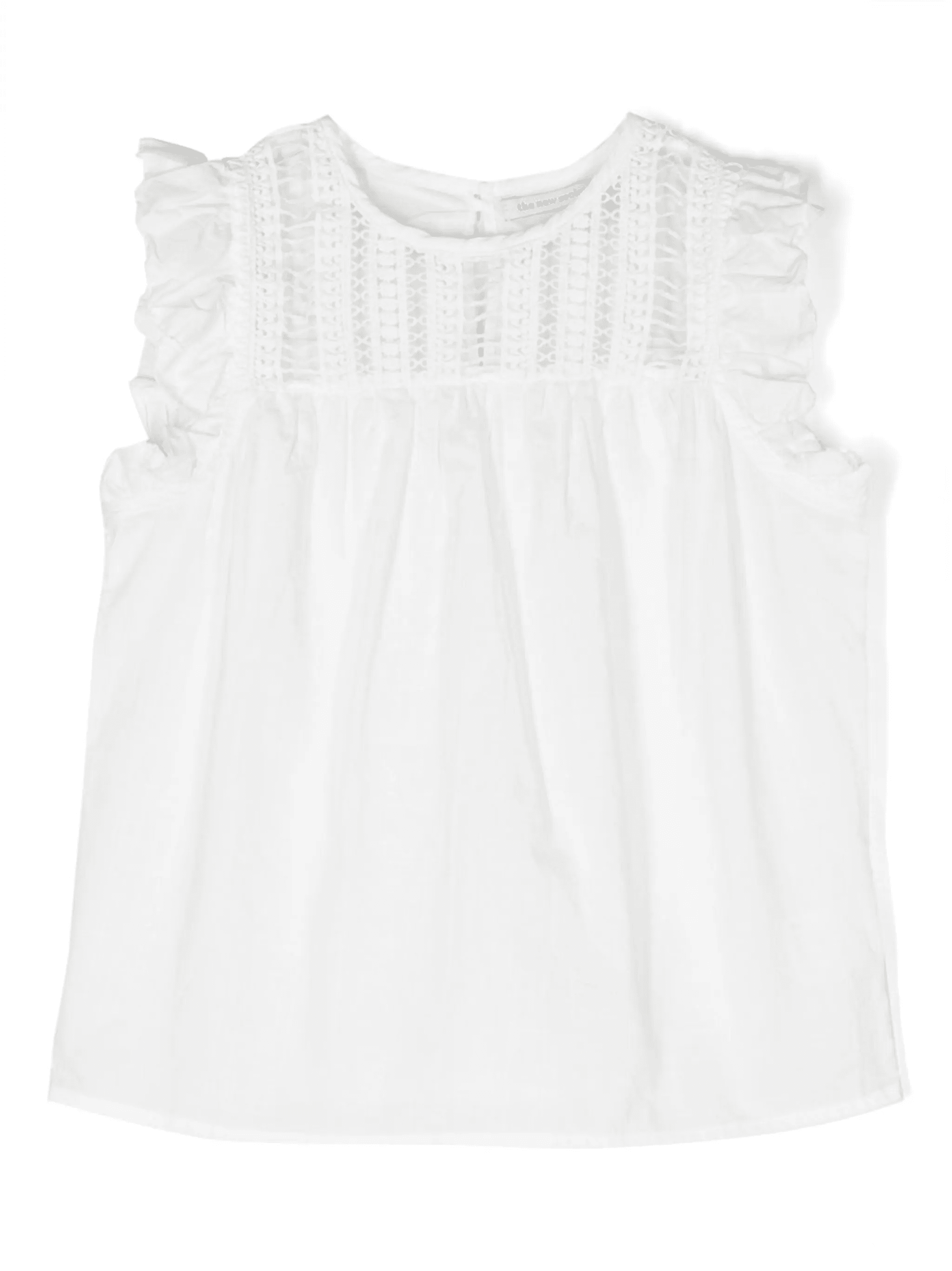 ruffle-detail sleeveless blouse - Image 1