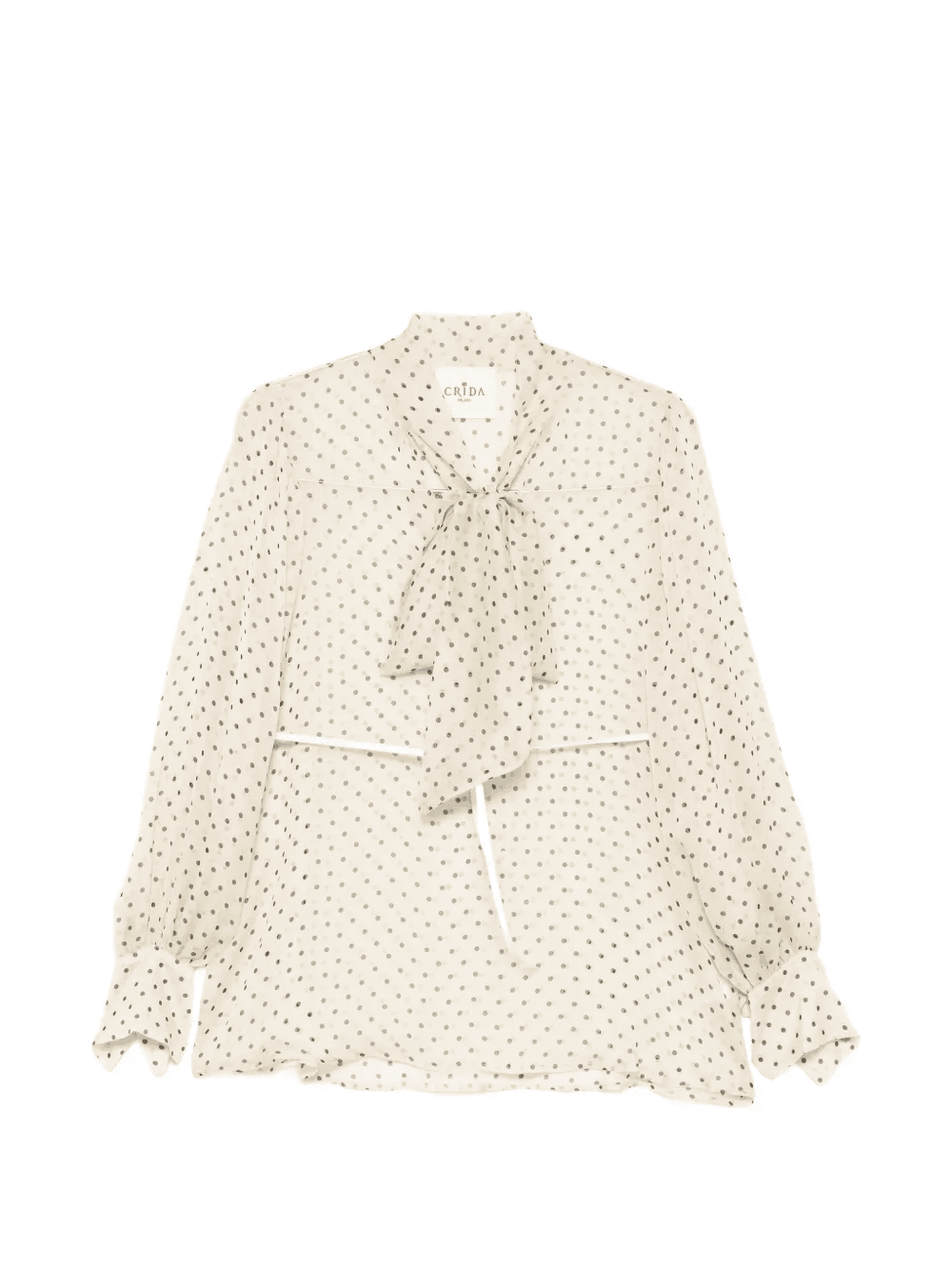 polka-dot blouse - Image 1