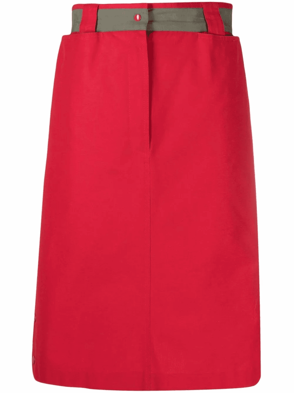 1990s high-waisted straight skirt - Image 1