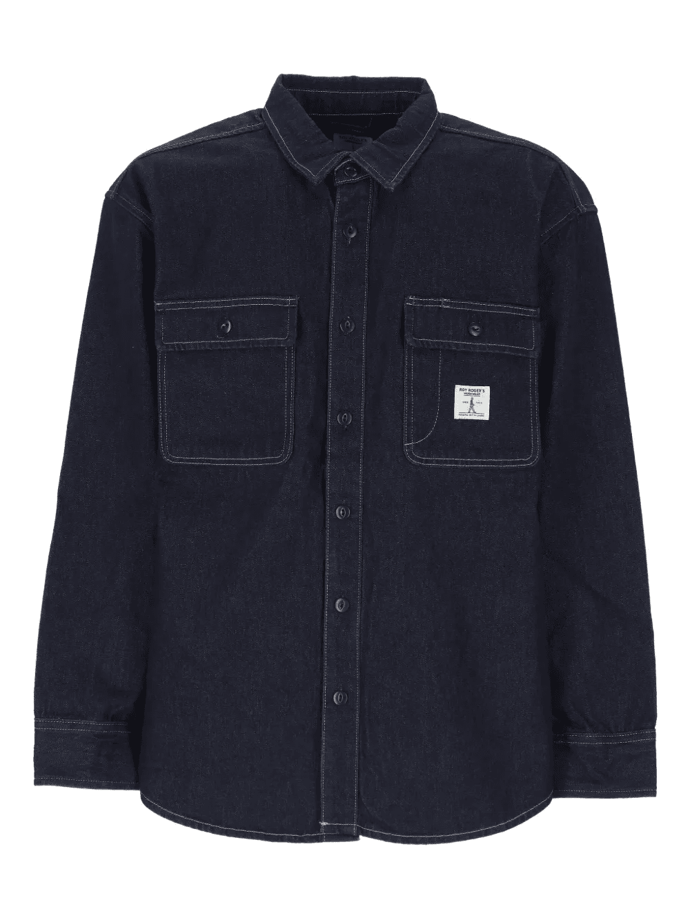 pocket denim shirt - Image 1