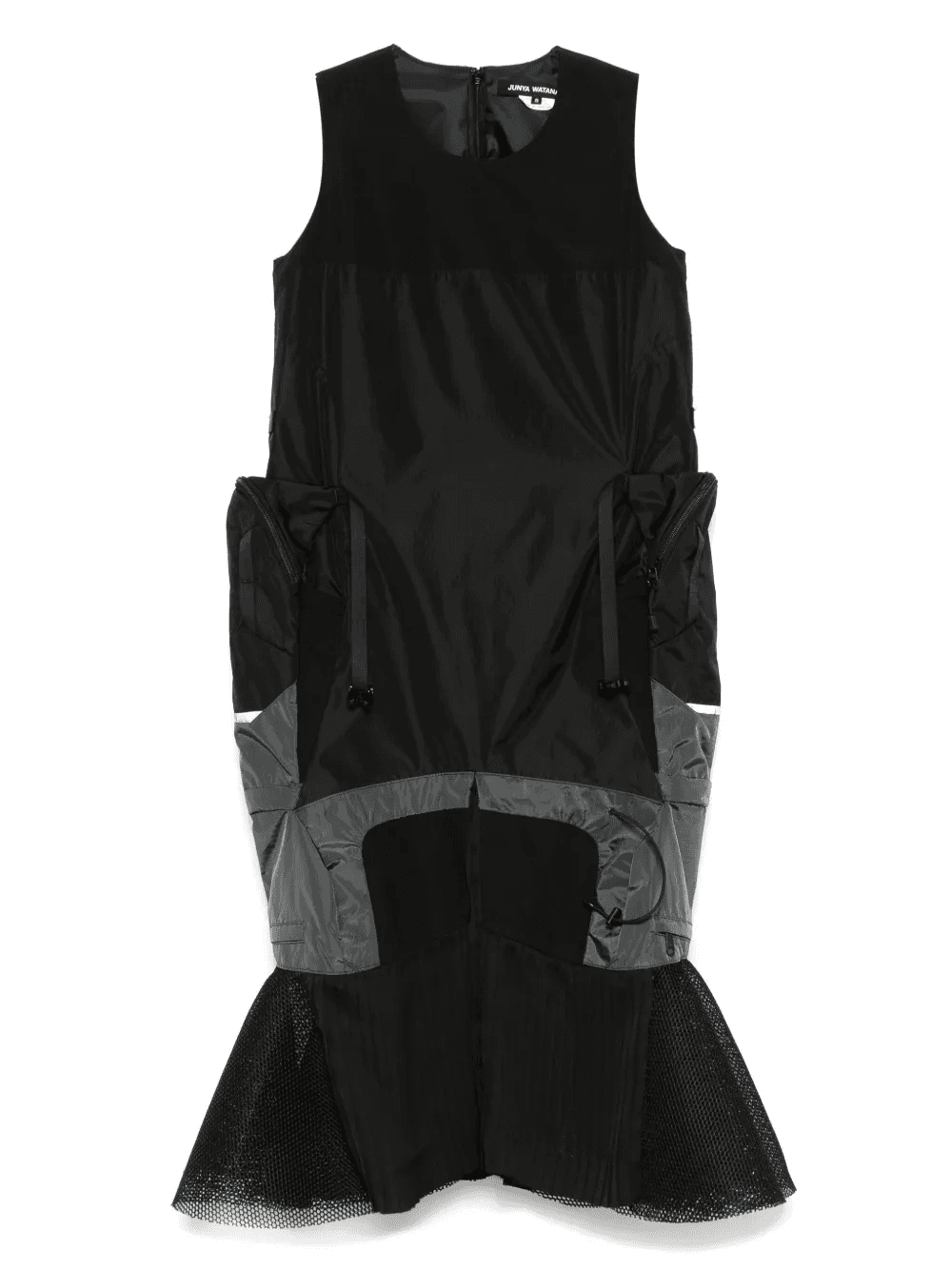 panelled midi dress - Image 1