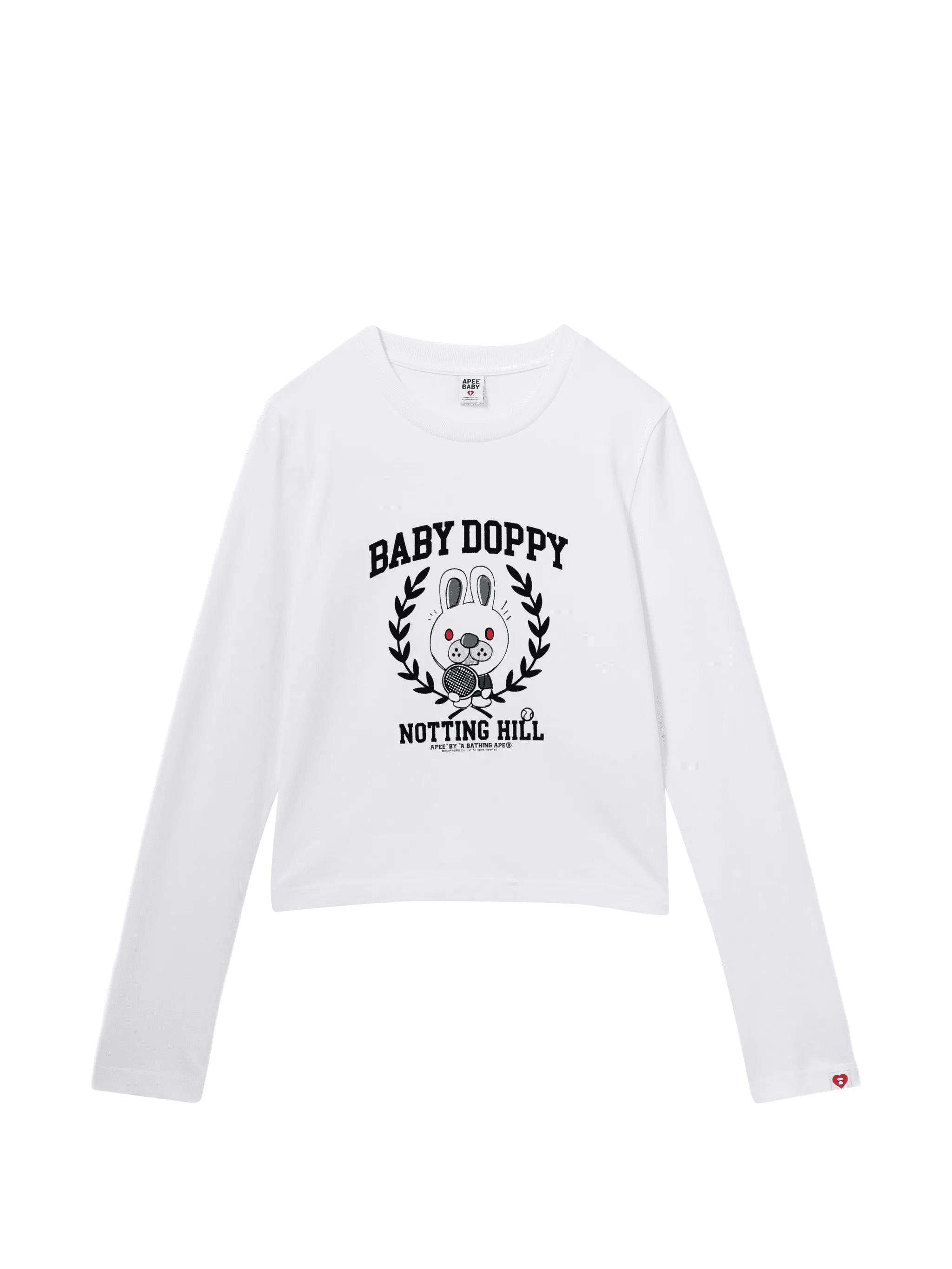 logo-print long-sleeve shirt - Image 1