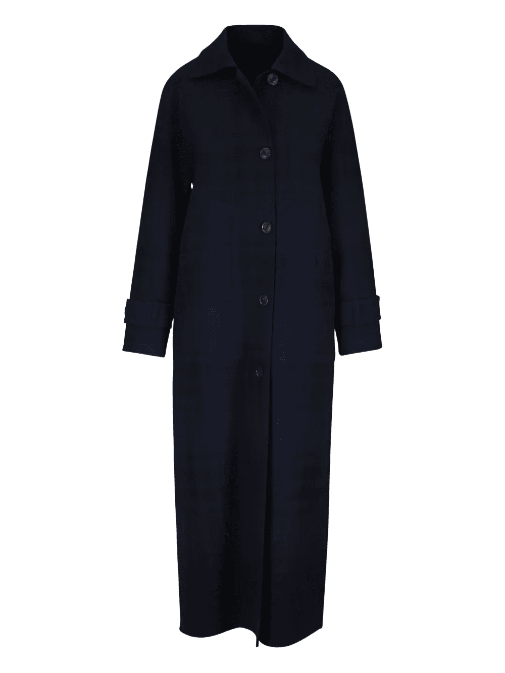 Estelle reversible checked buttoned coat - Image 1