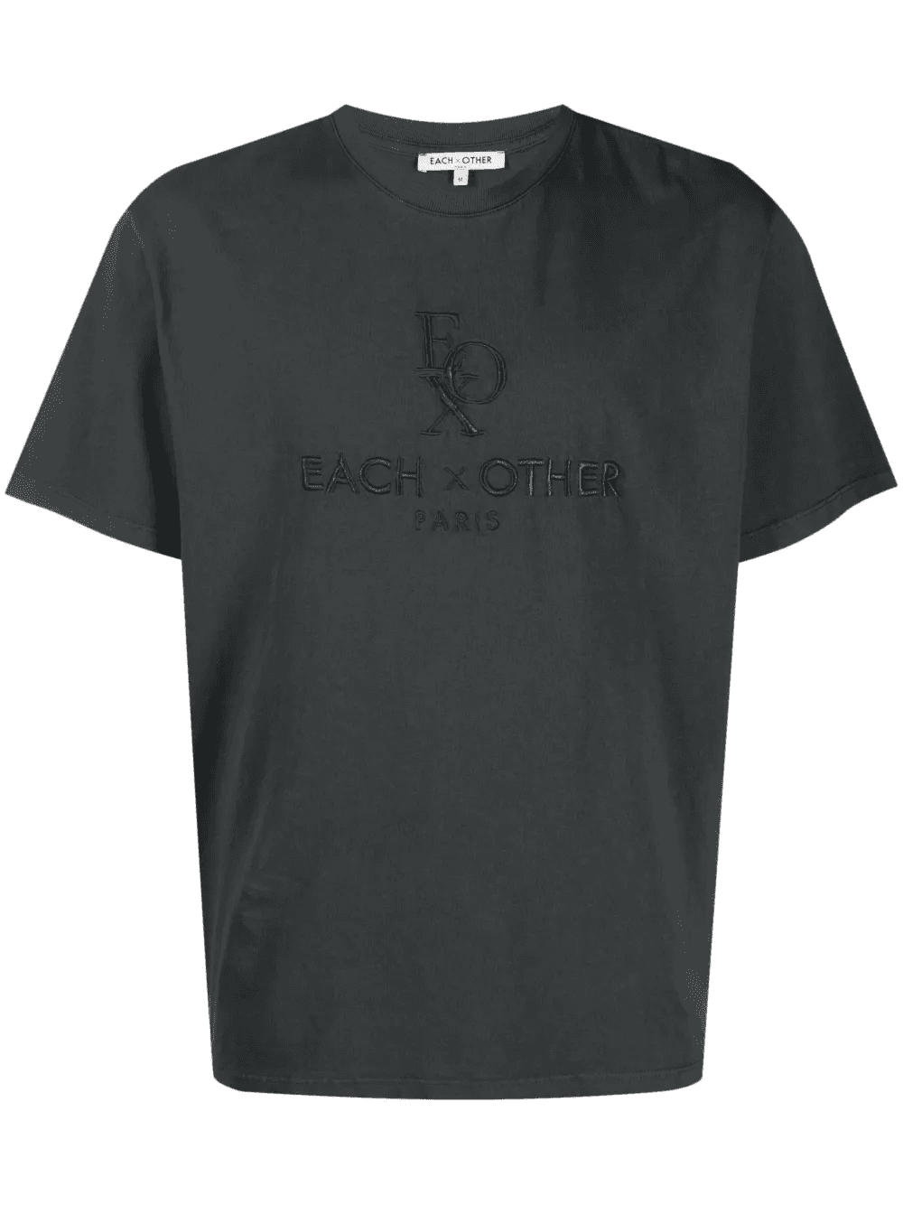 logo-embroidered cotton T-shirt - Image 1