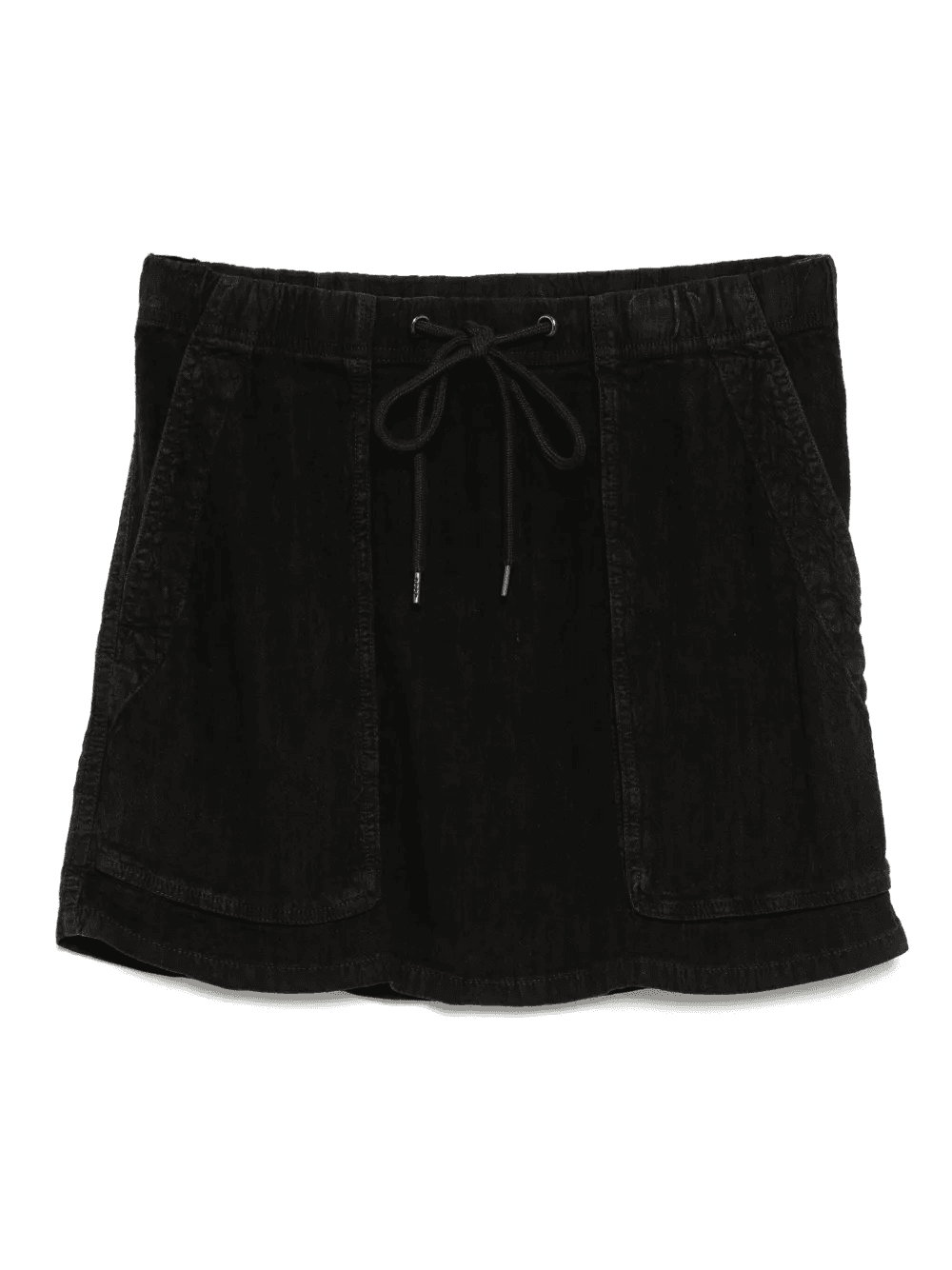 linen blend utility skirt - Image 1