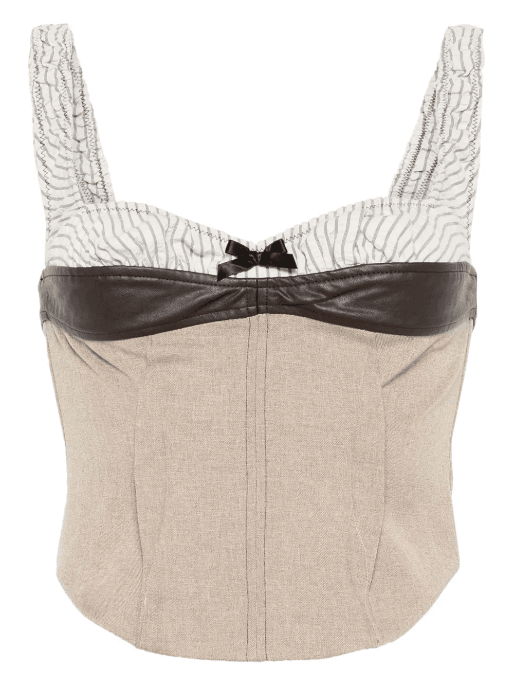 corset-style top - Image 1