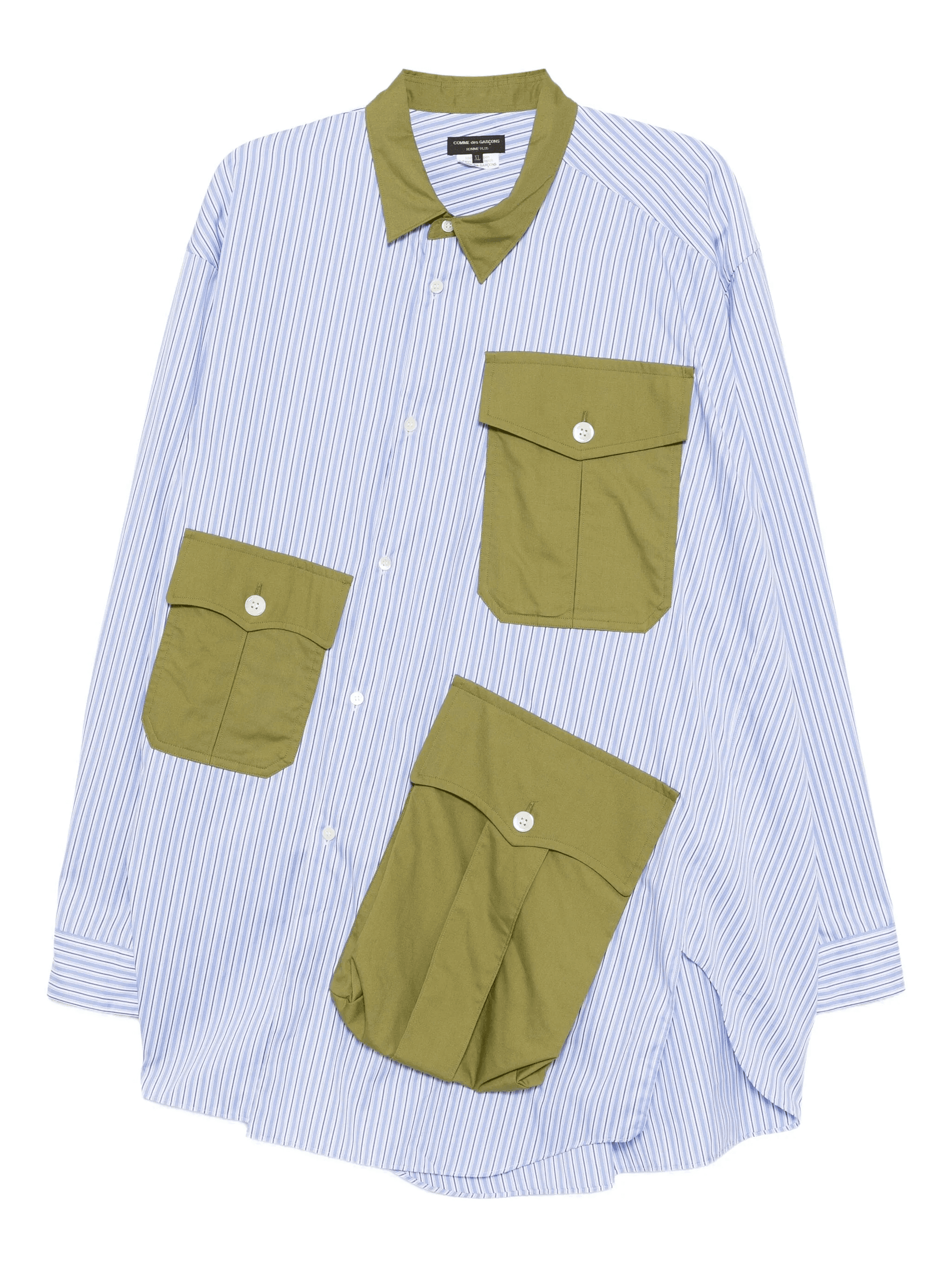 box-pleat pocket shirt - Image 1