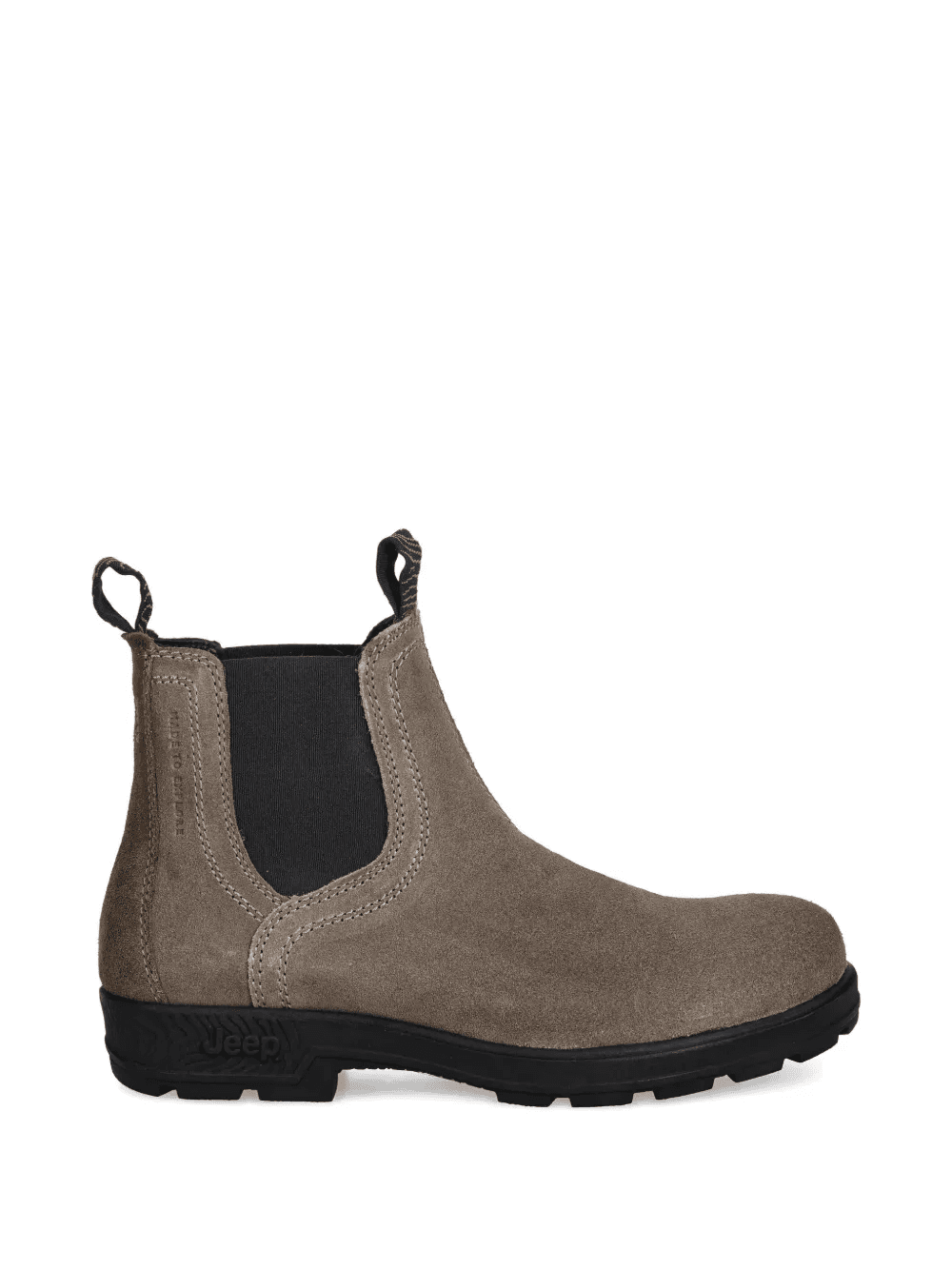 suede pull-tab boots - Image 1