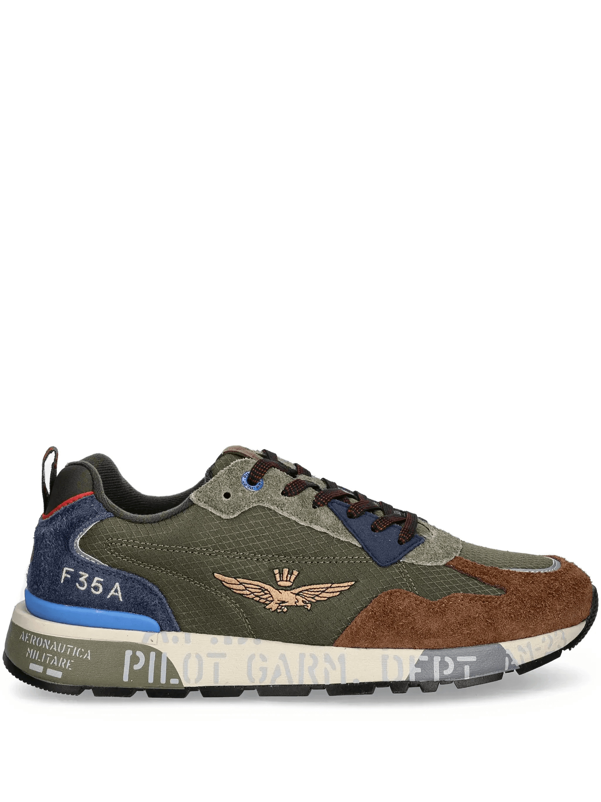 logo appliqué sneakers - Image 1