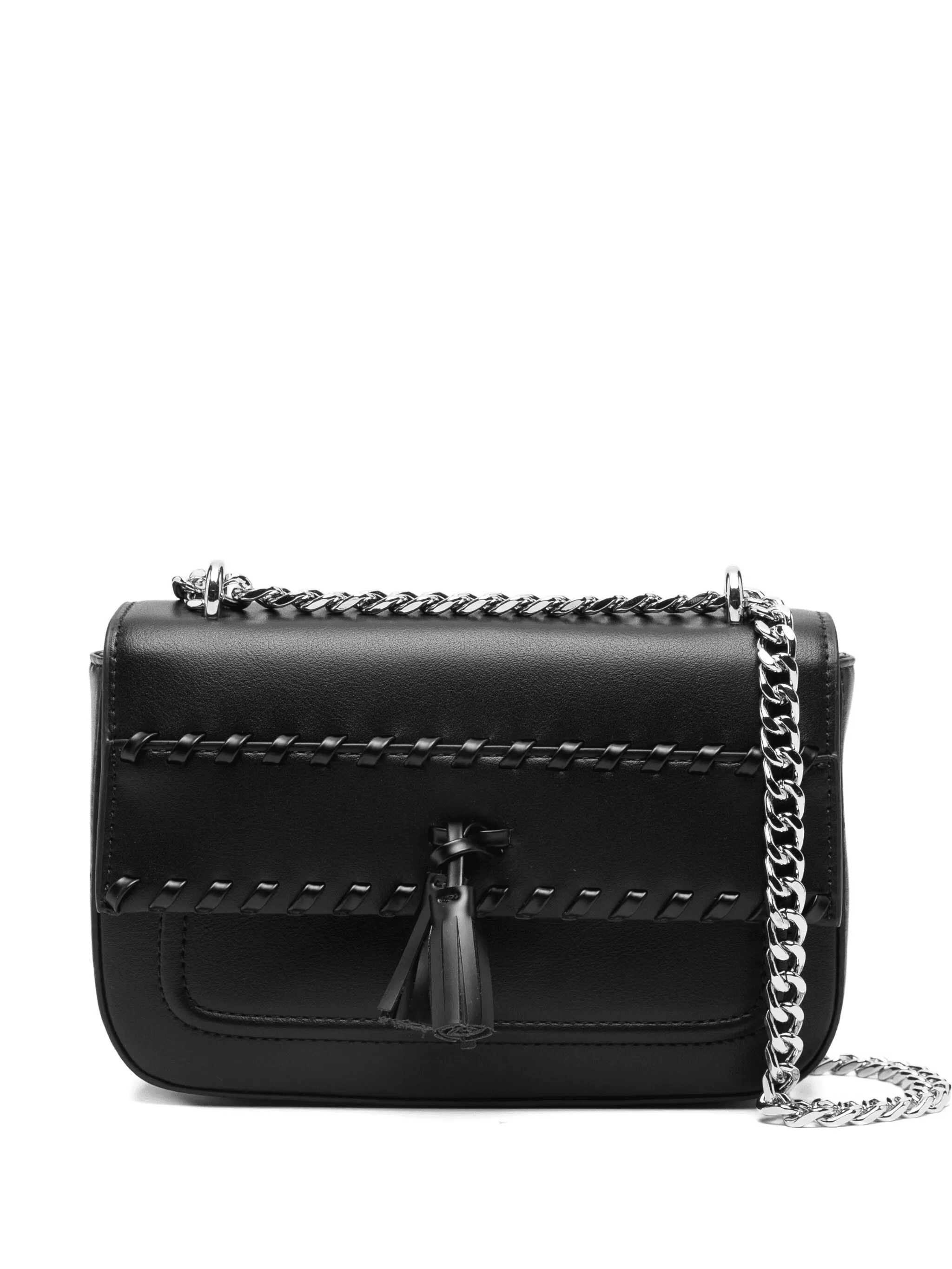 tassel-detail chain-strap satchel bag - Image 1