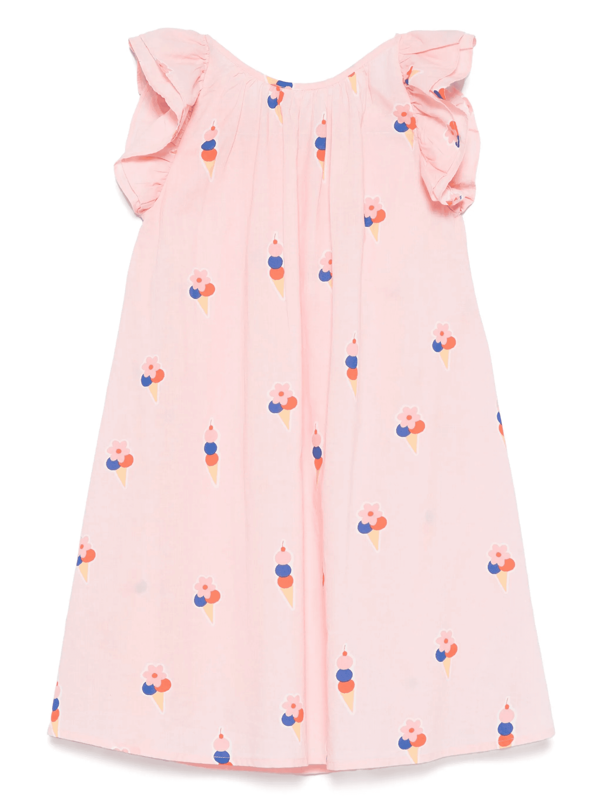 ice cream-motif cotton dress - Image 1