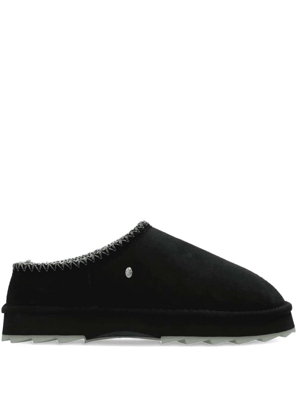 sheepskin trim slippers - Image 1