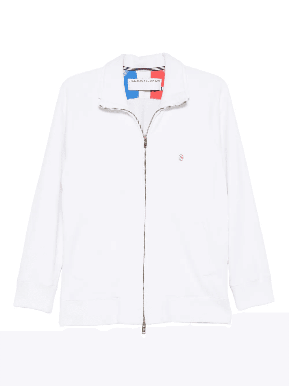 2000s pirate-print zip-up sweatshirt - Image 1