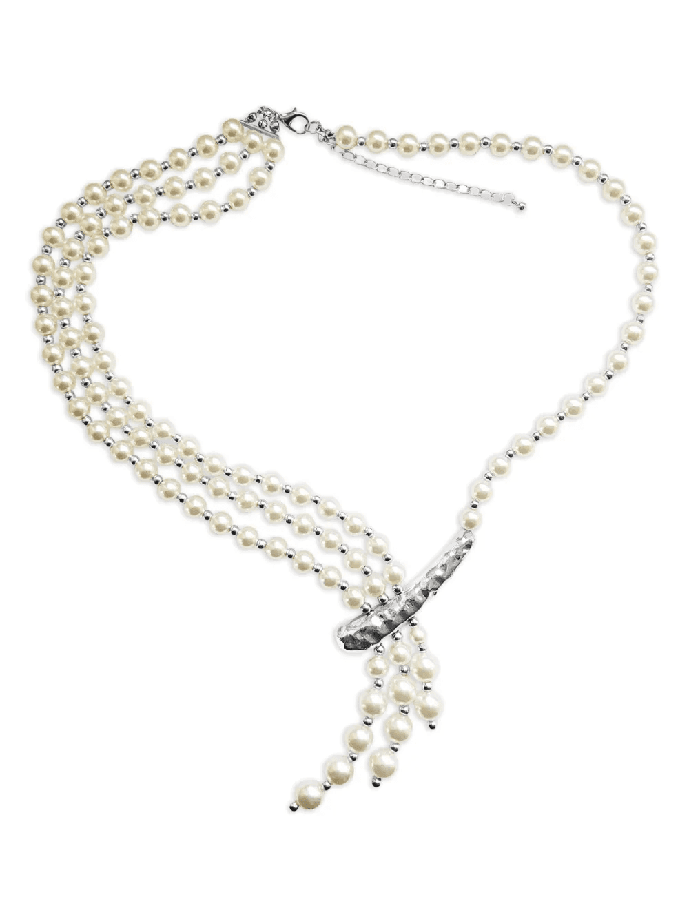 pearl-embellished necklace - Image 1