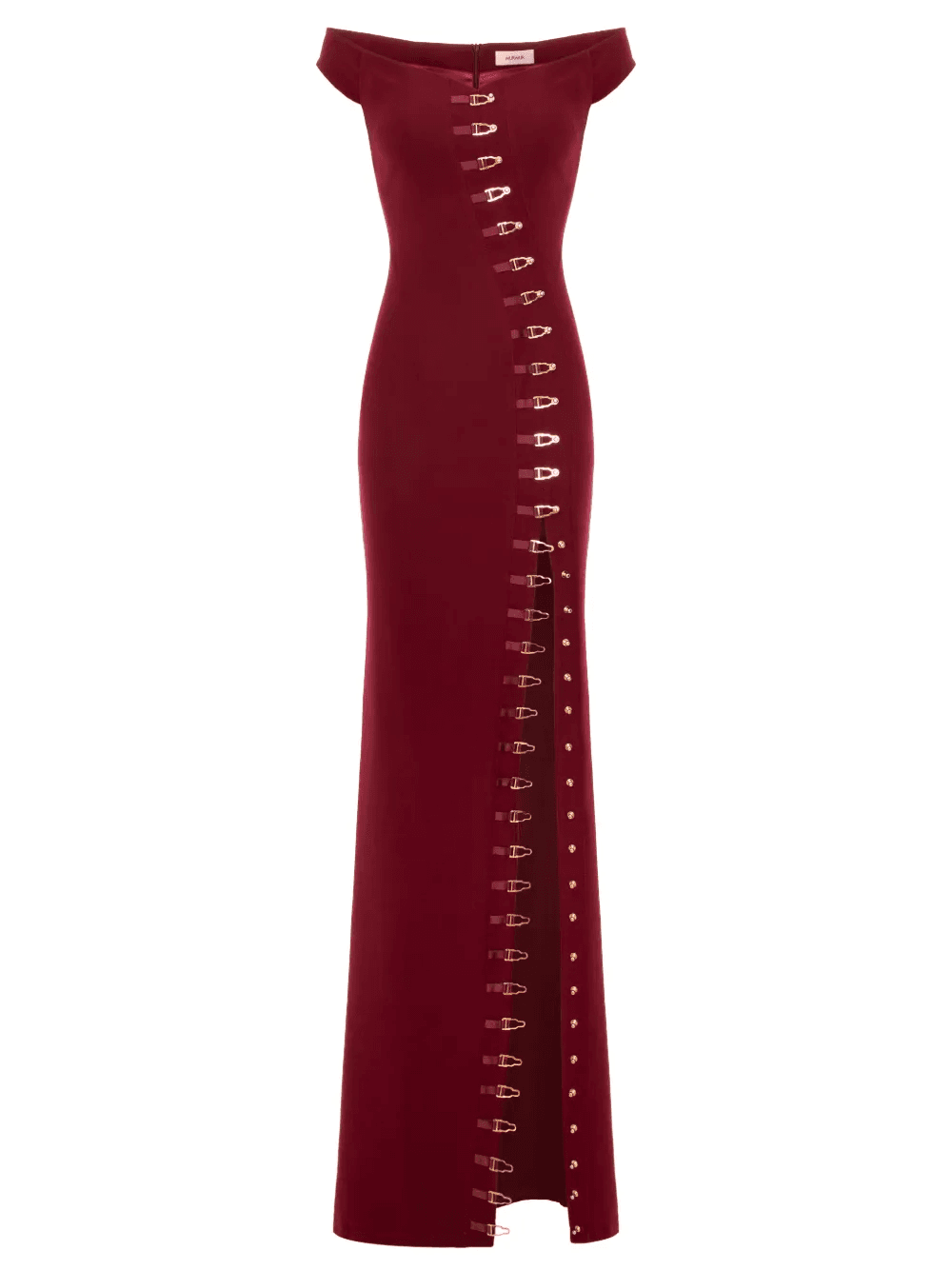Ivy embellished slit maxi dress - Image 1