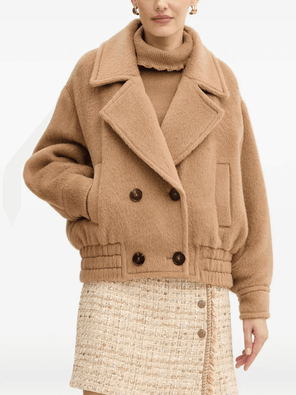 Stornello button double-breasted coat - Image 1