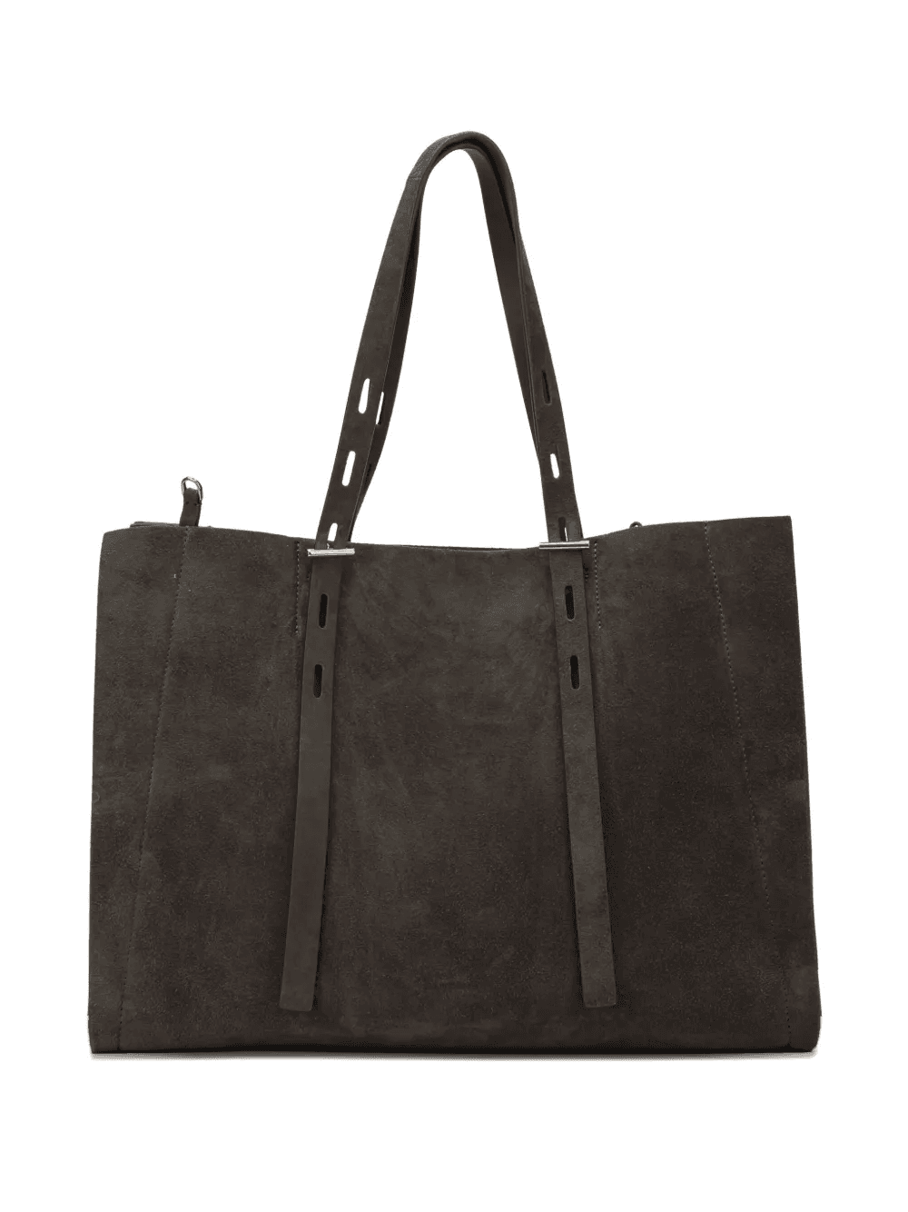 Paula suede leather tote bag - Image 1