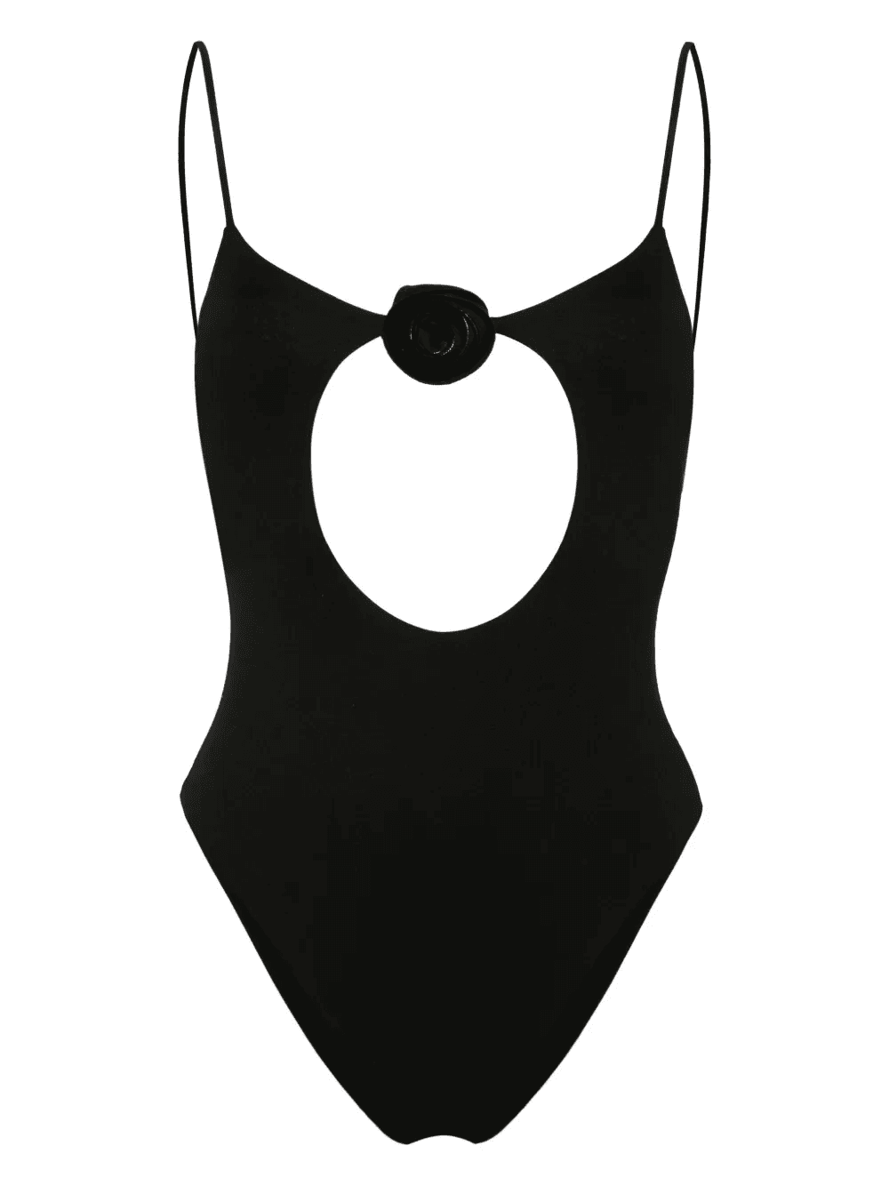 Nadir floral-appliqué swimsuit - Image 1