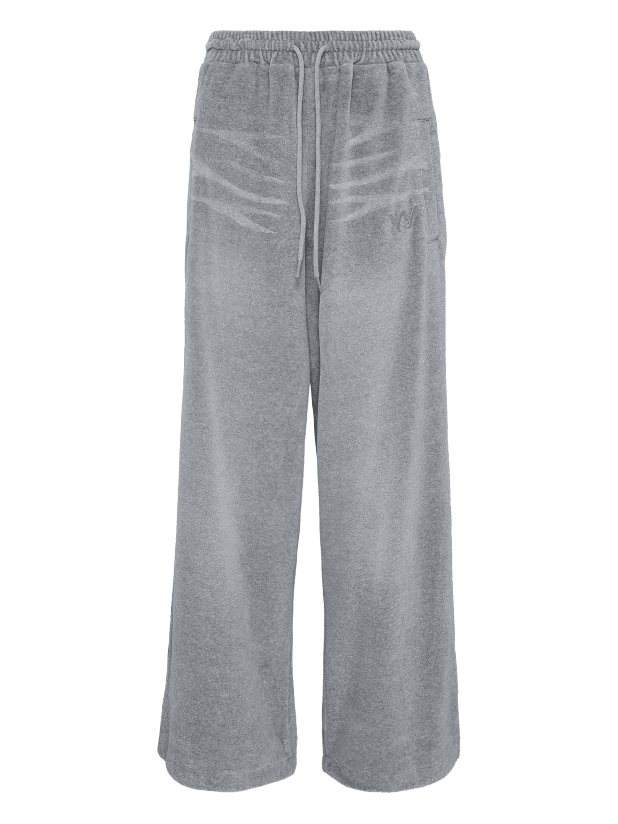 velvet-texture track pants - Image 1