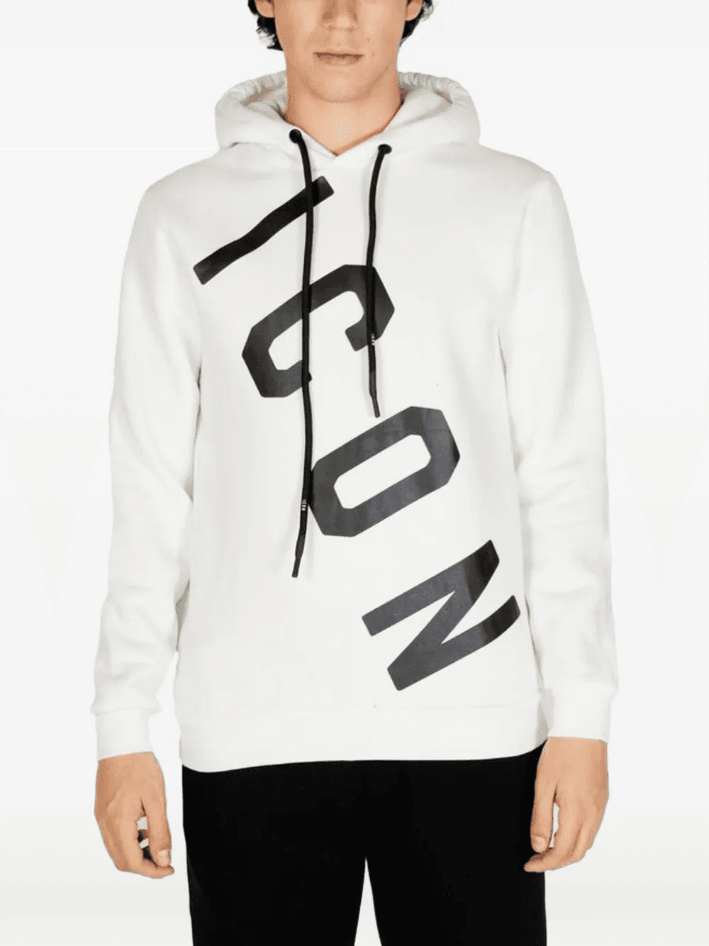 logo-print hoodie - Image 1