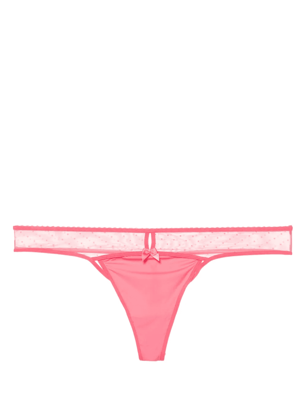 Peekaboo bow-detail thong - Image 1