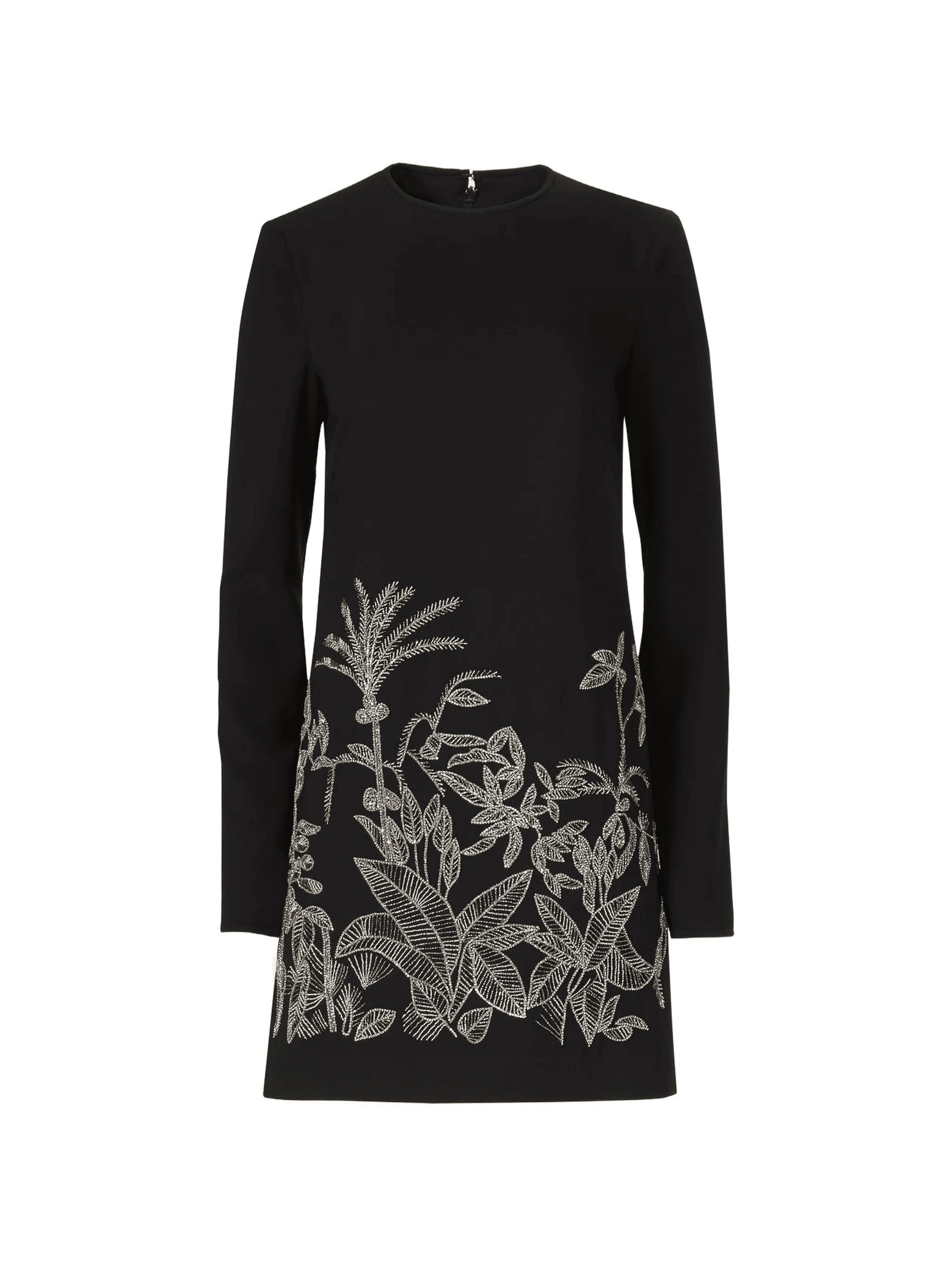 Zani beaded round-neck mini dress - Image 1