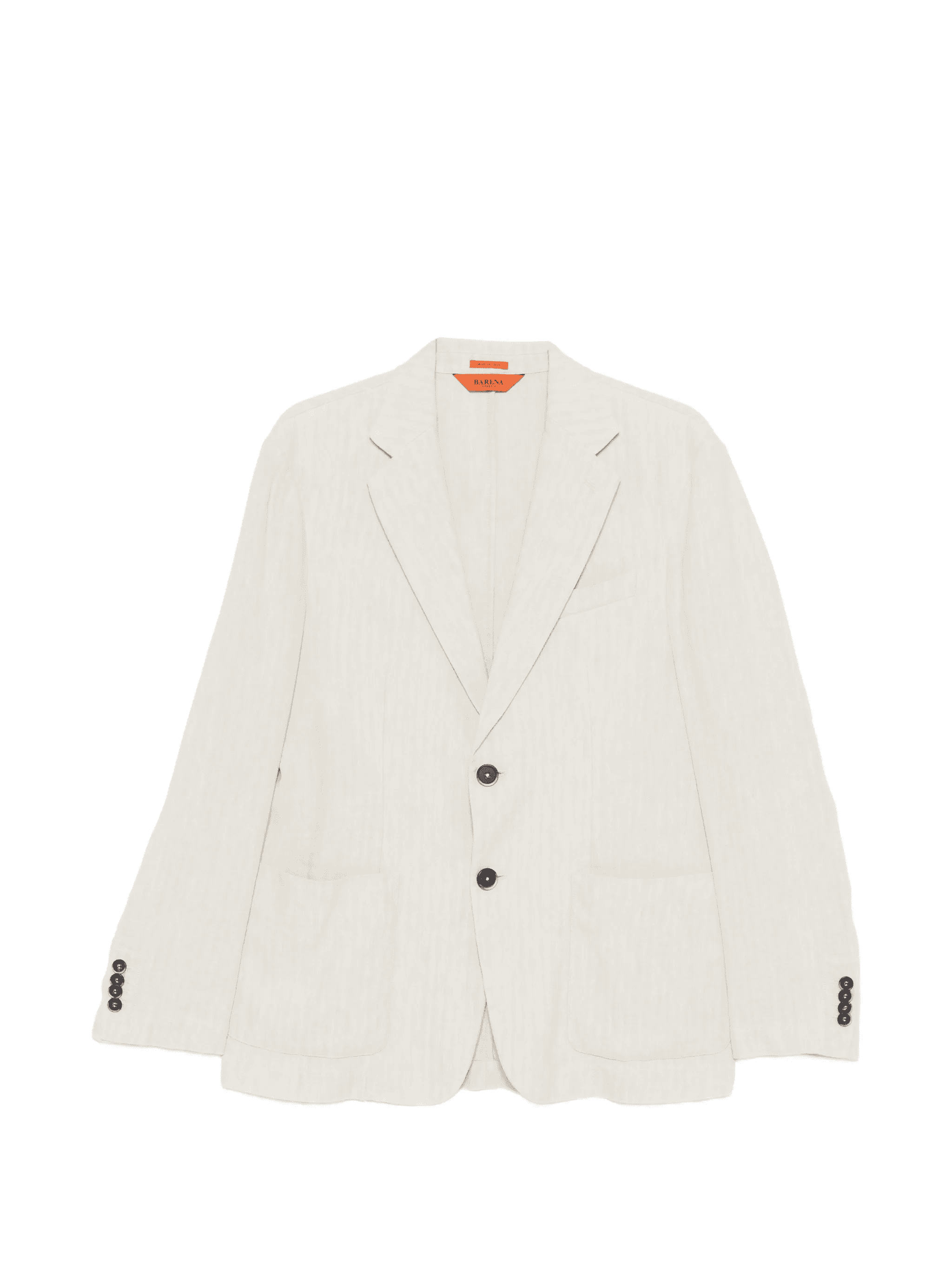 herringbone single-breasted blazer - Image 1