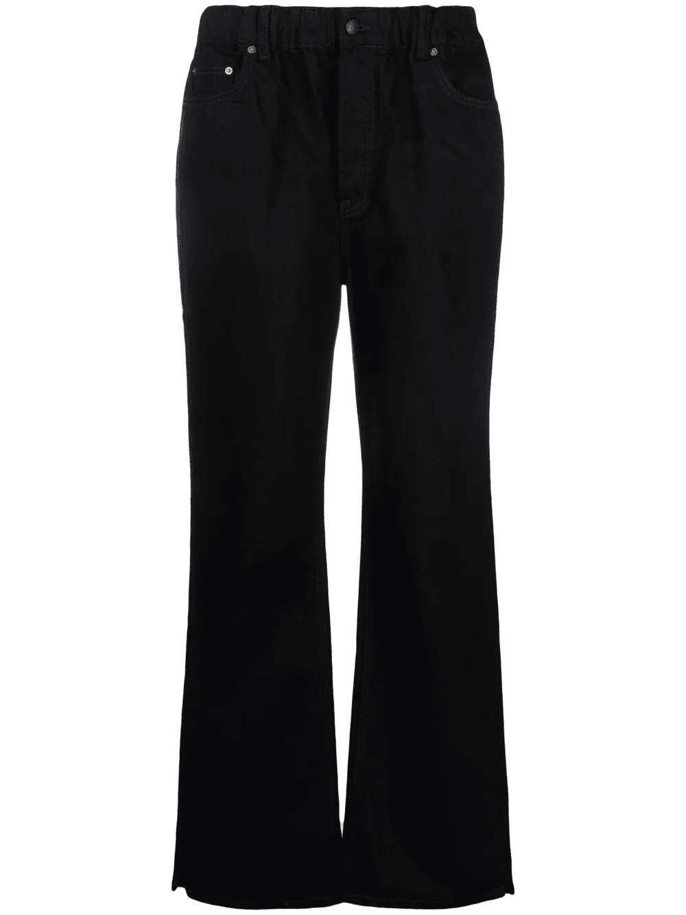 loose fit wide leg trousers - Image 1