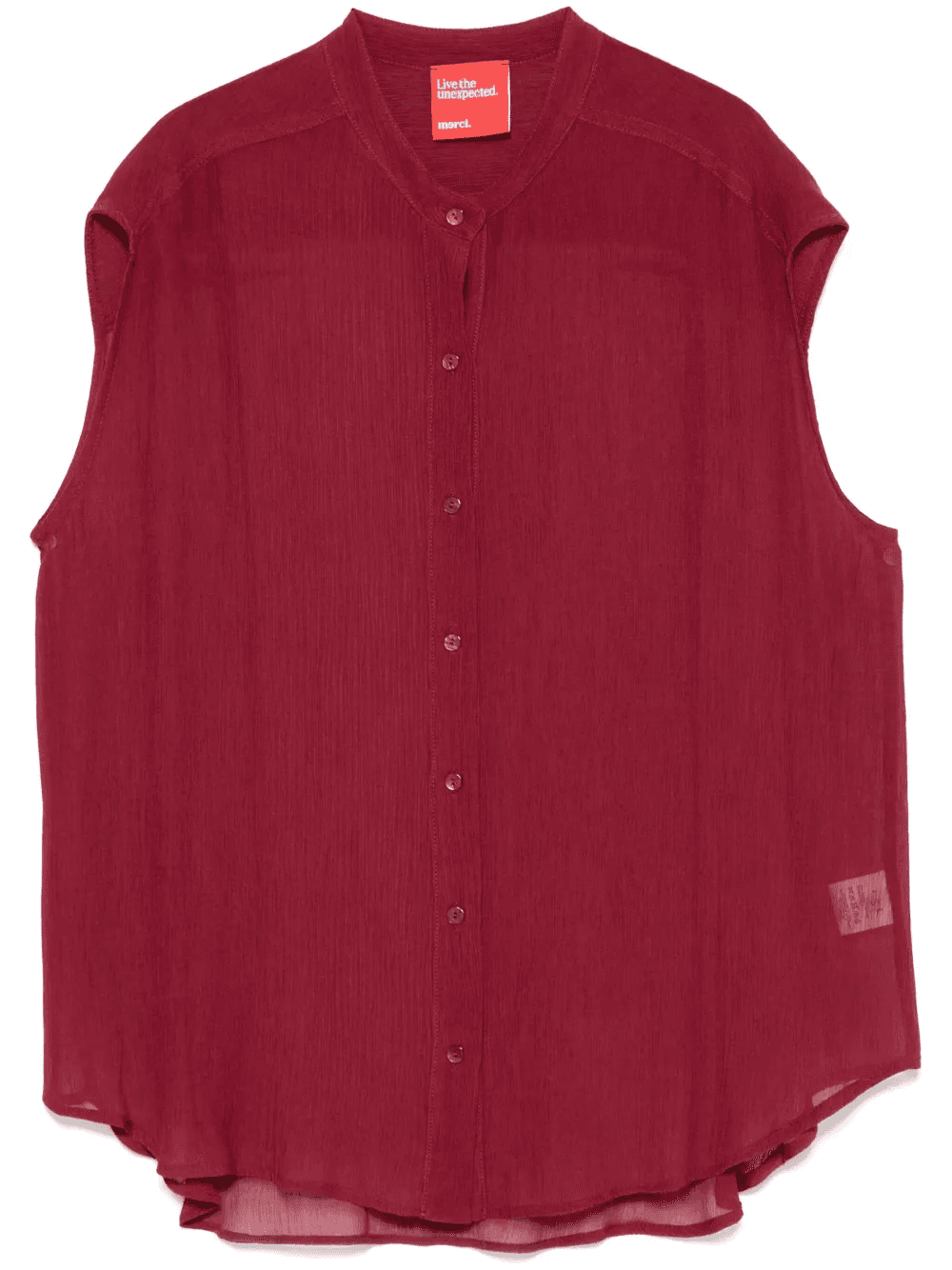 semi-sheer shirt - Image 1