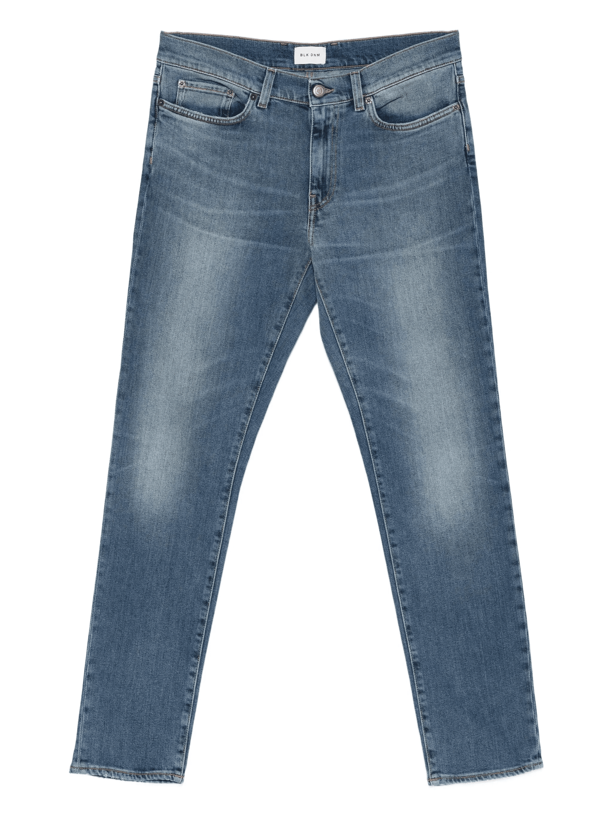 button-up denim trousers - Image 1