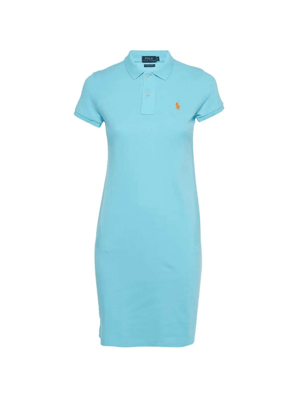 mini blue polo dress - Image 1