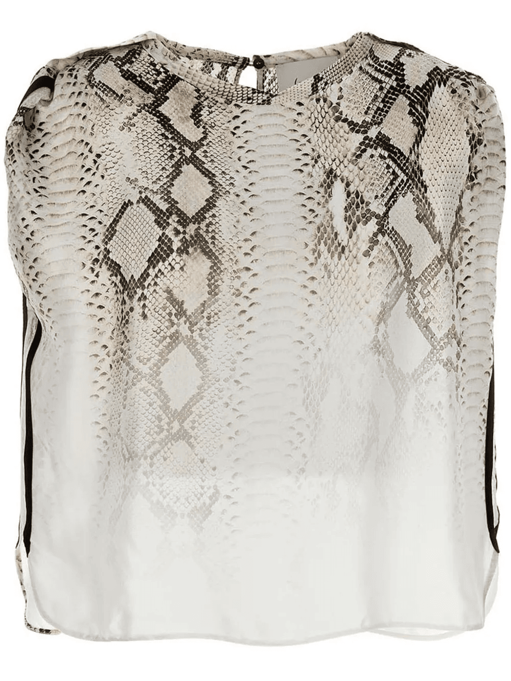 snake-print blouse - Image 1