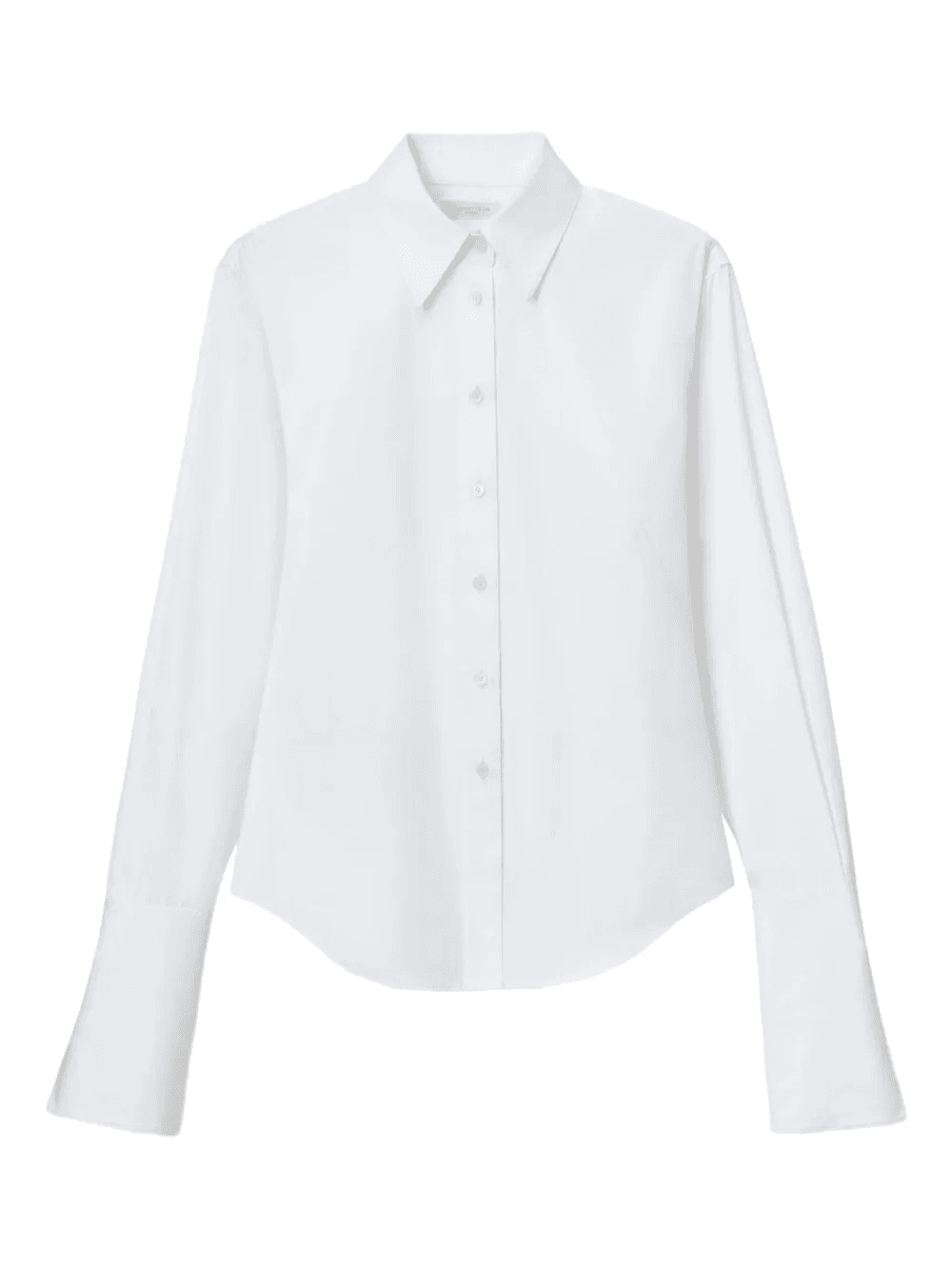 curved wide-cuff shirt - Image 1