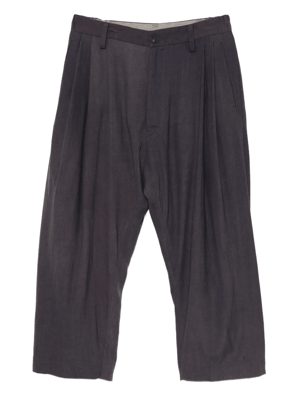 dyed wide-leg trousers - Image 1