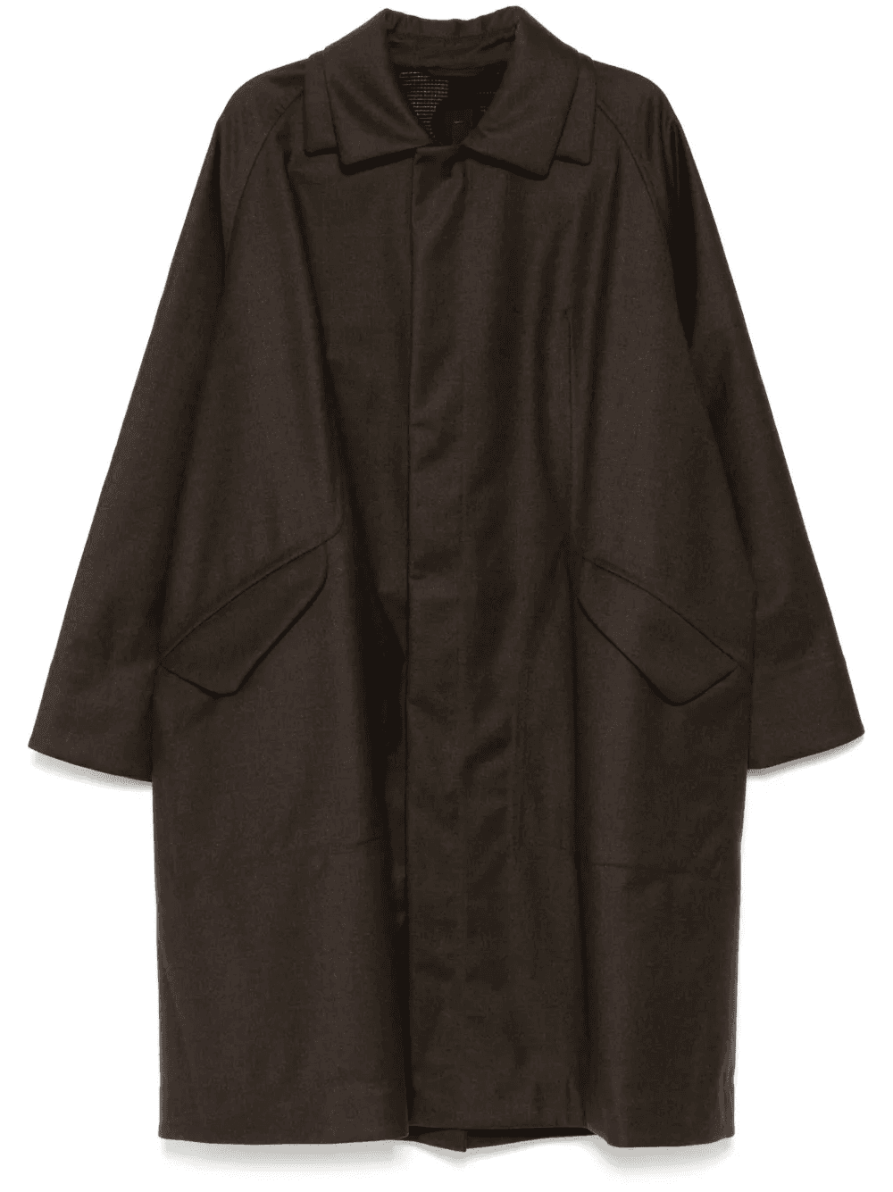 Atlas single-breasted coat - Image 1