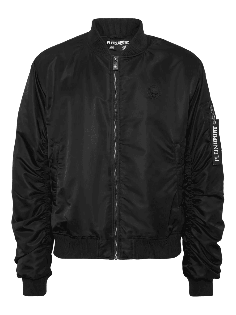 logo-plaque bomber jacket - Image 1