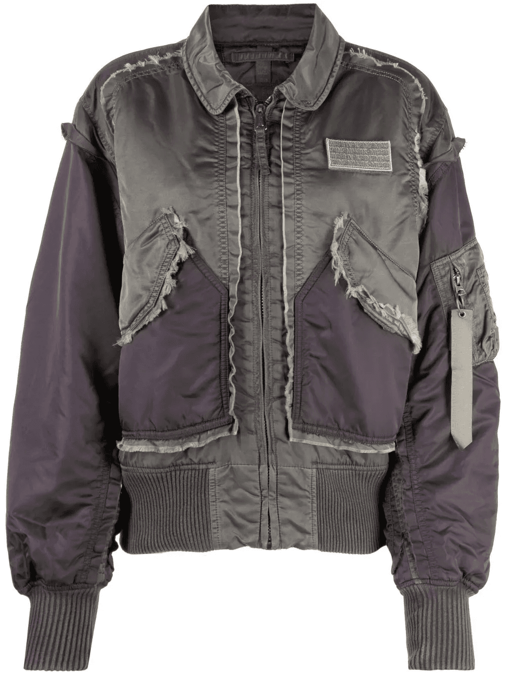 deconstructed bomber jacket - Image 1