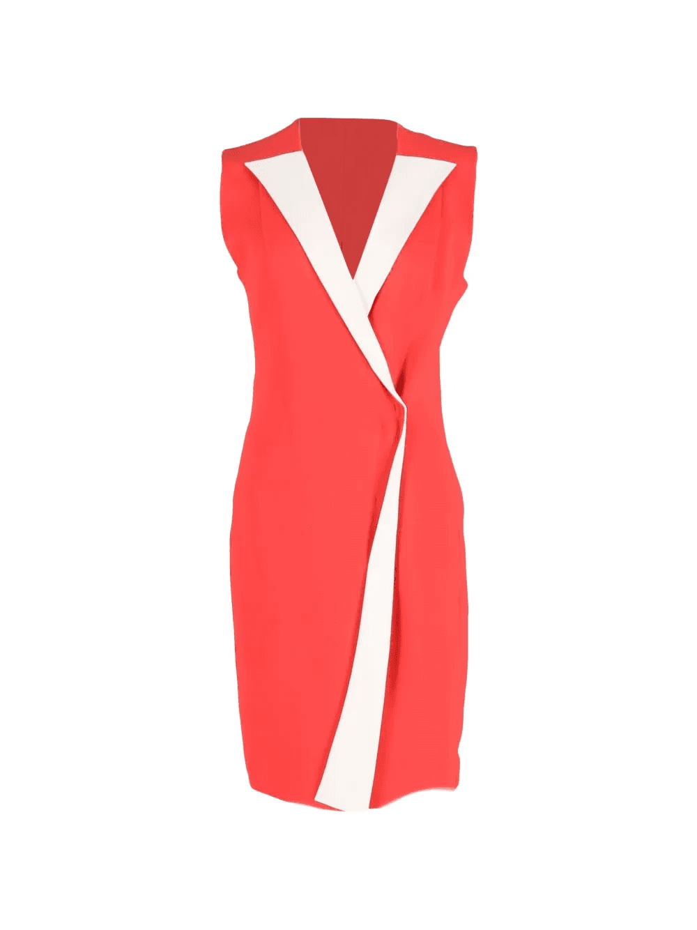 V-neck mini dress - Image 1