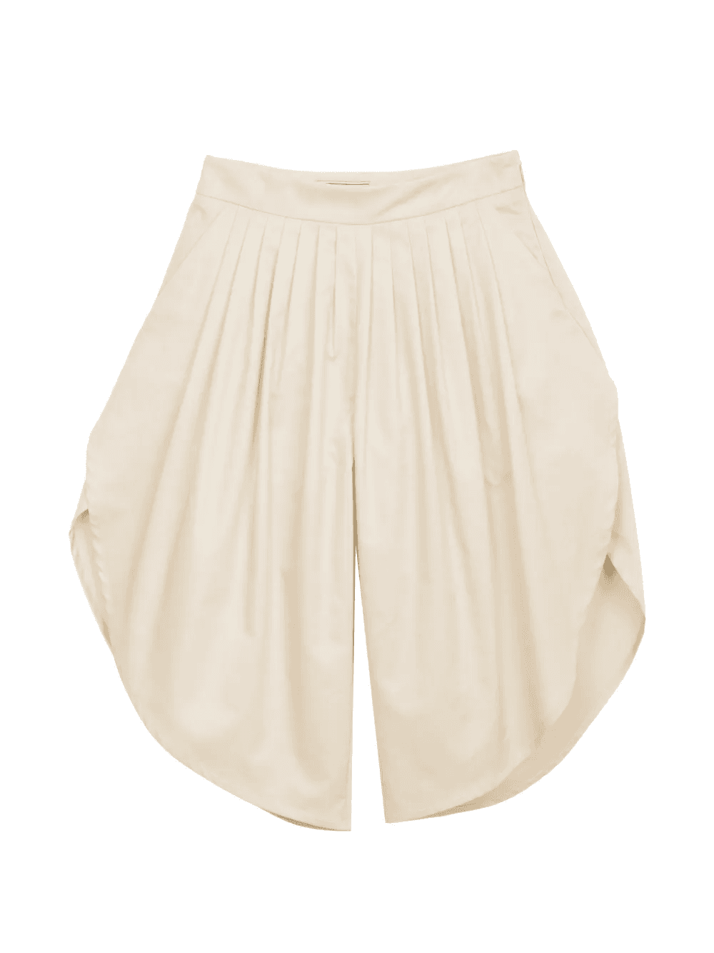 pleated culottes trousers - Image 1
