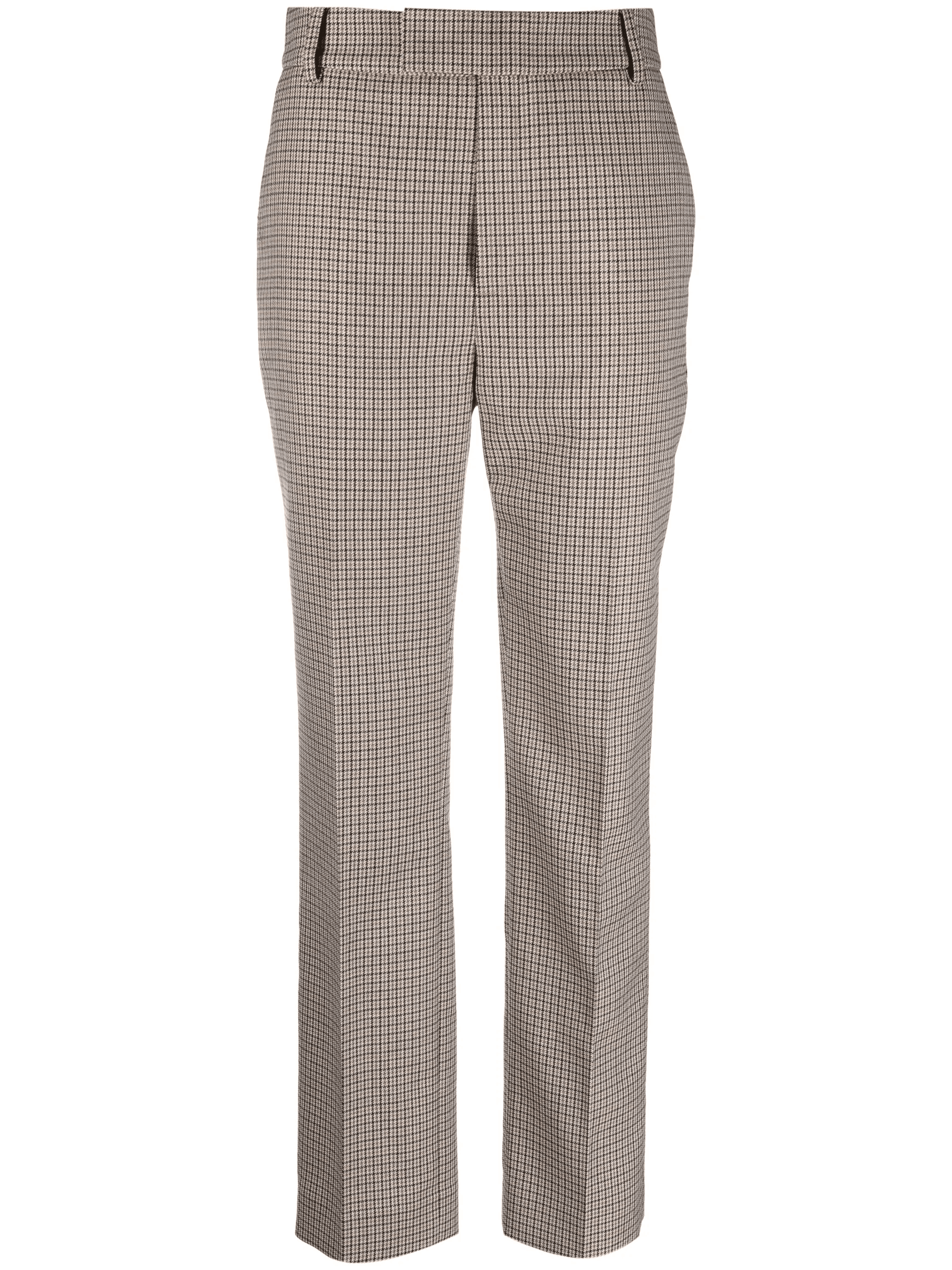 tailored check-print trousers - Image 1