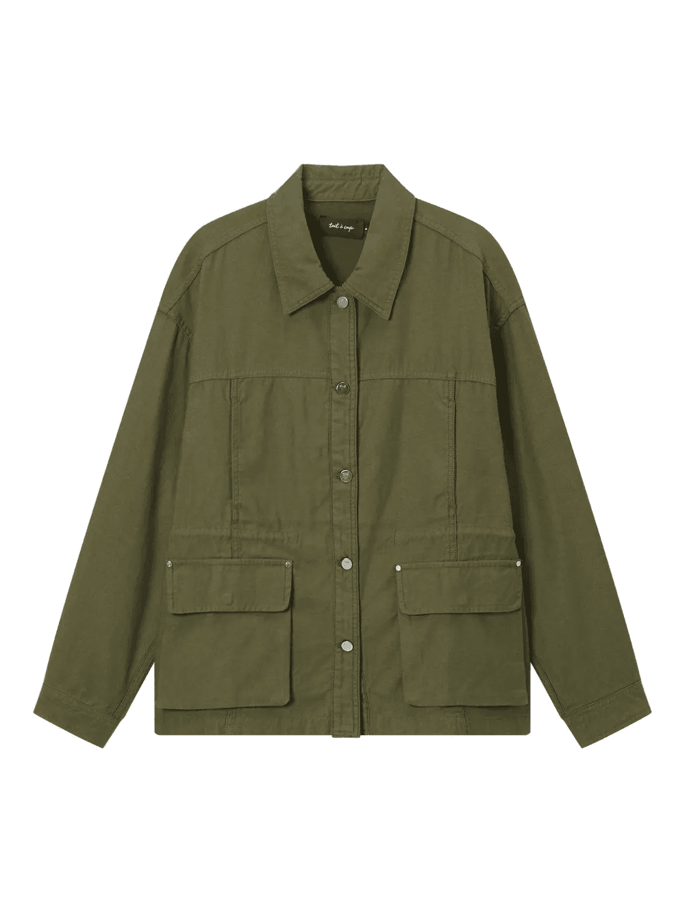 double-pocket collared jacket - Image 1