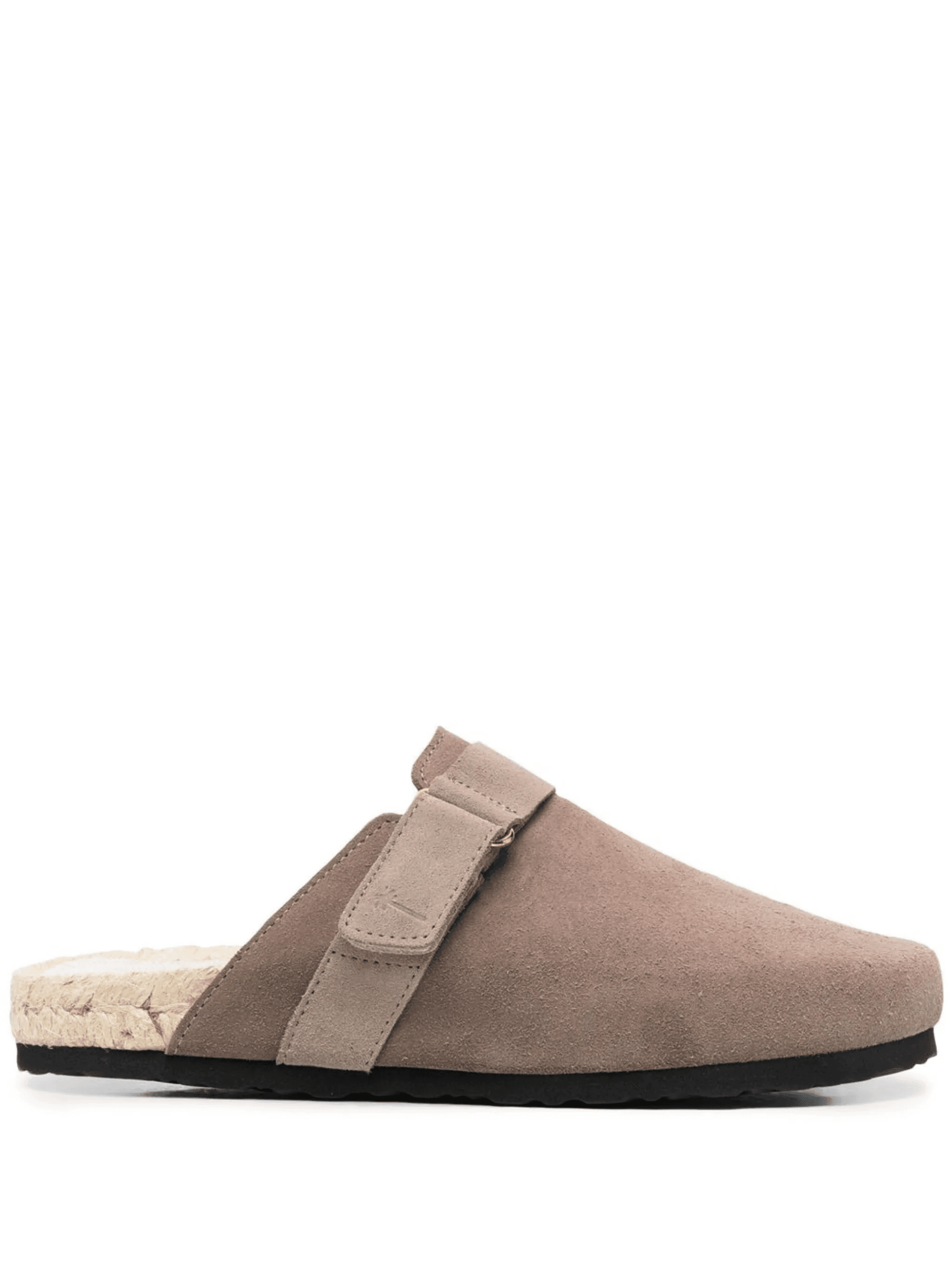 suede round-toe mules - Image 1