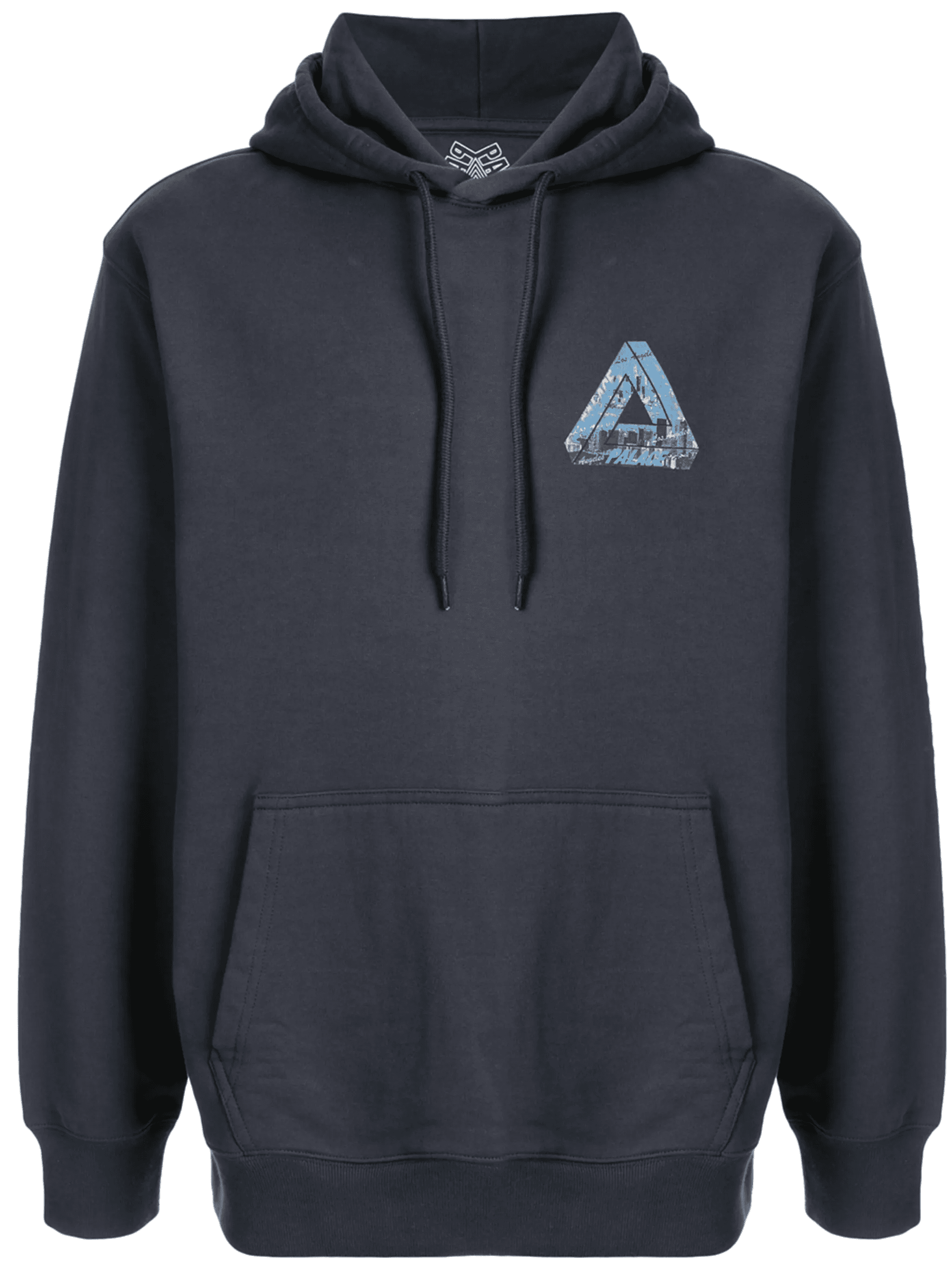 LA logo-print hoodie - Image 1
