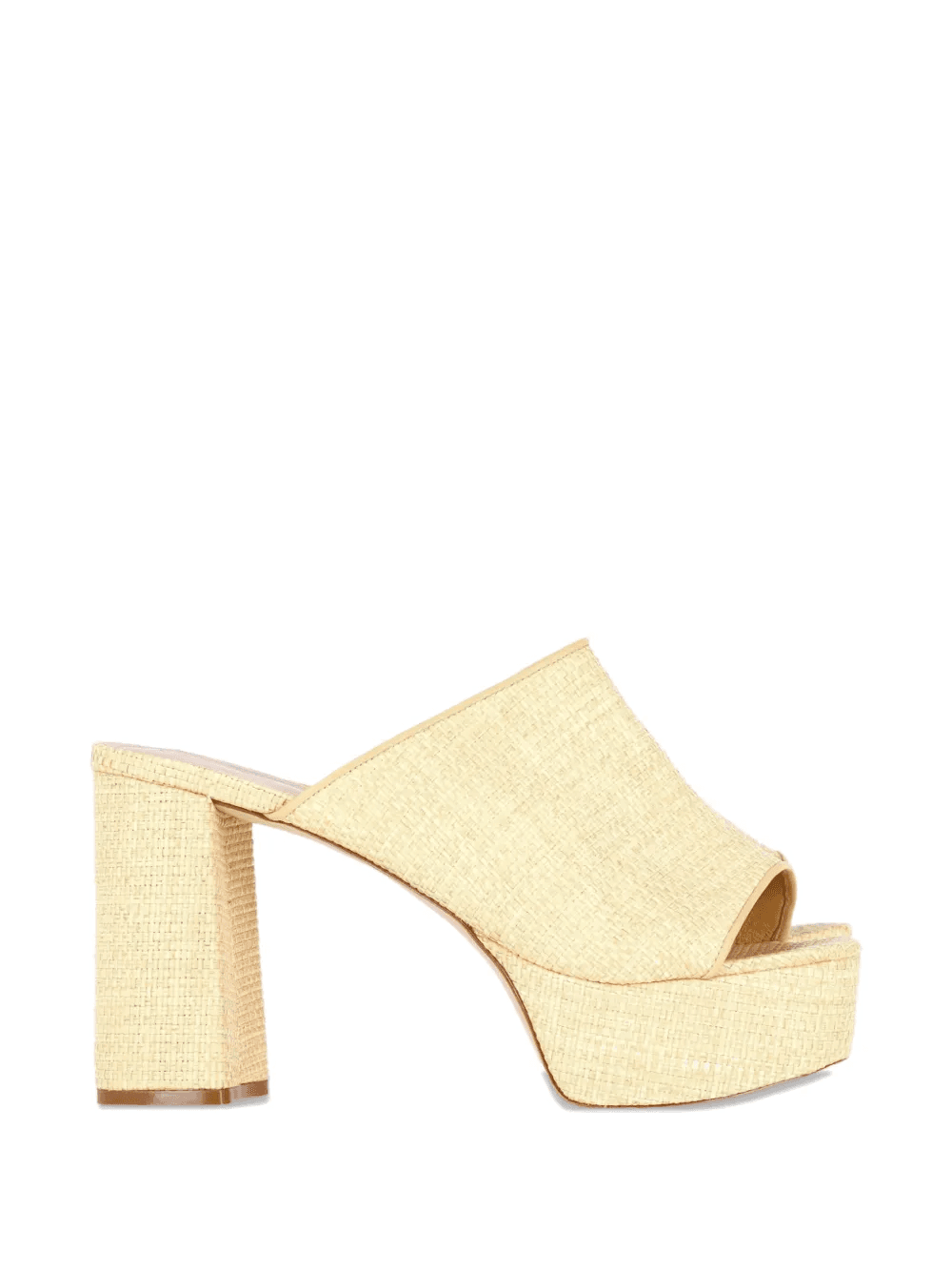 weaved platform sandals - Image 1