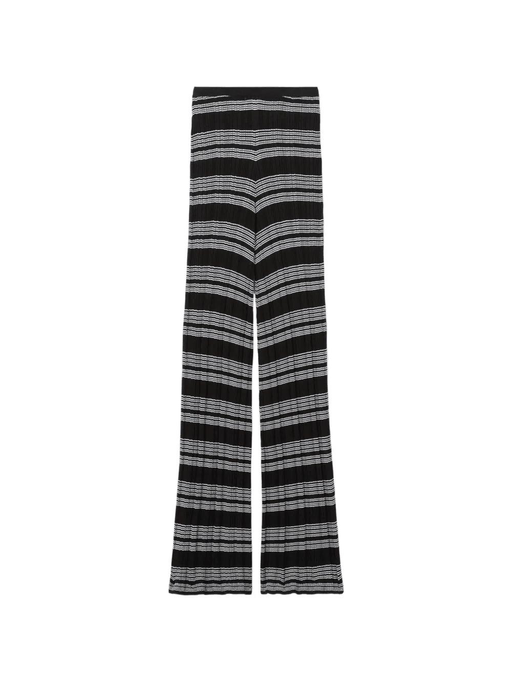 striped slim-fit trousers - Image 1