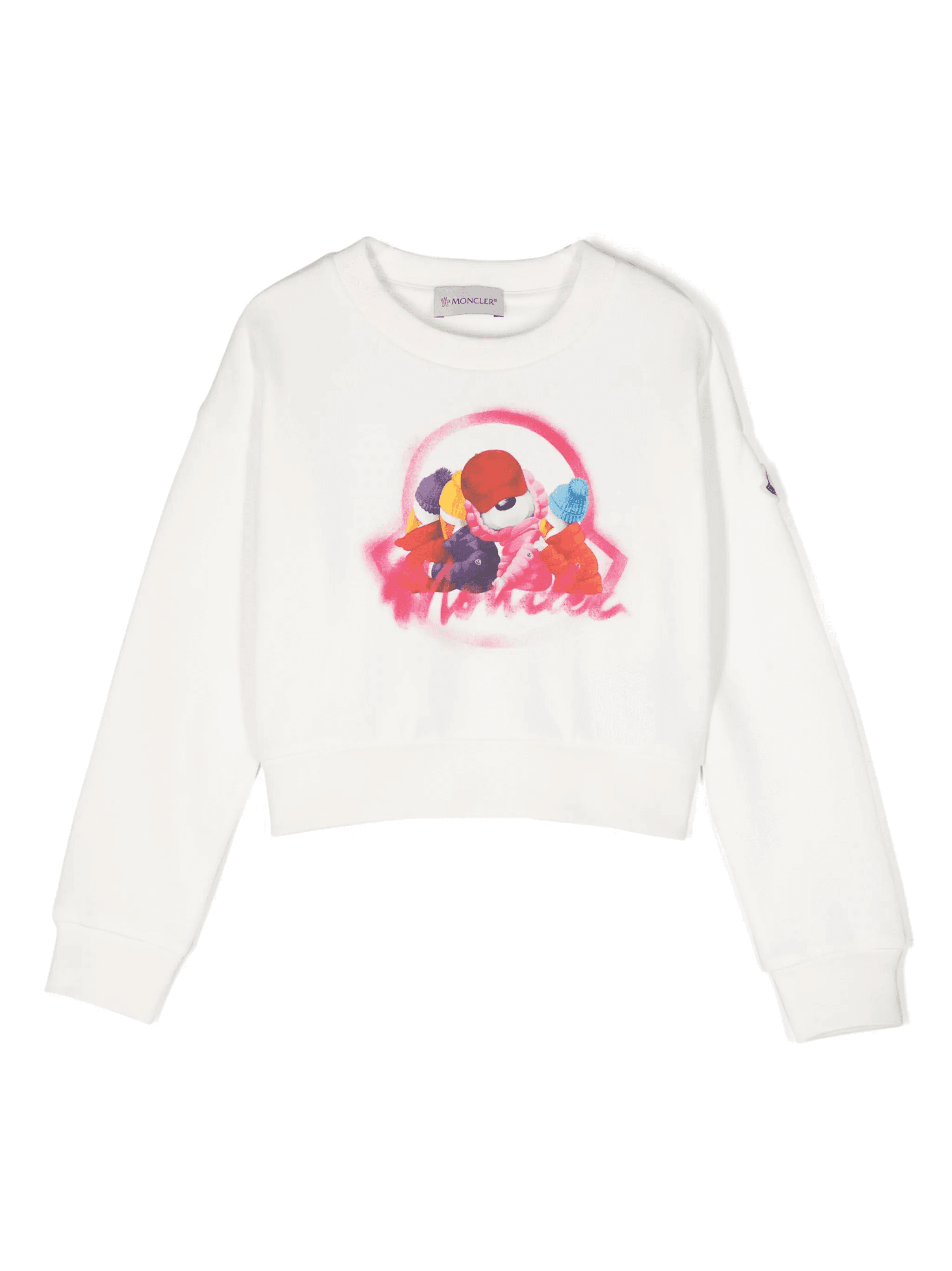 graphic-print cotton sweatshirt - Image 1