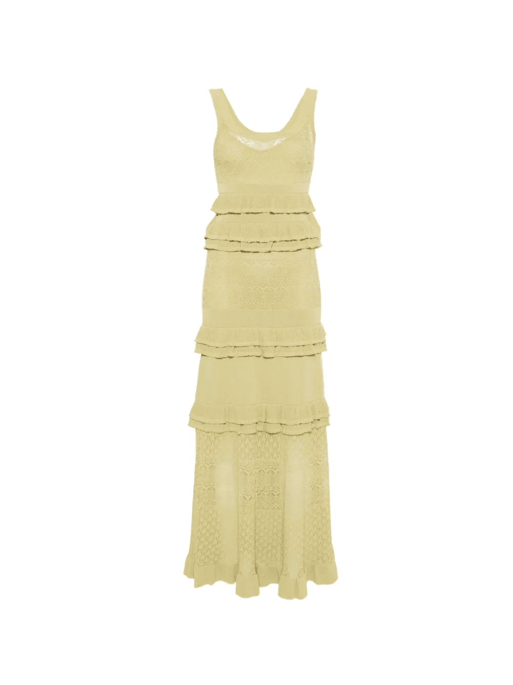 ruffled maxi dress - Image 1